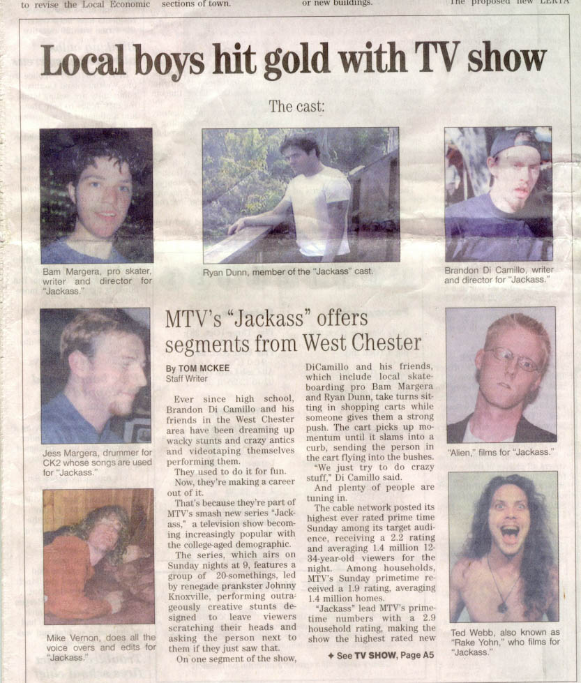 West Chester newspaper, circa 2000 r/cky
