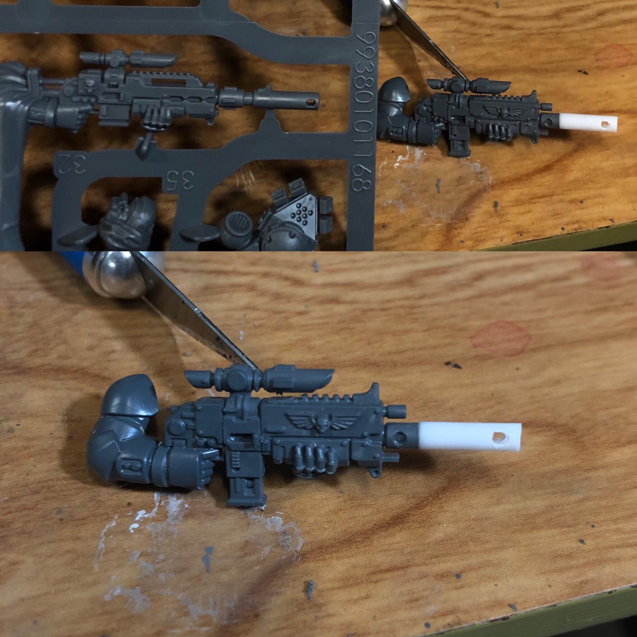 Stalker Bolt Rifle Silenced r/Warhammer40k
