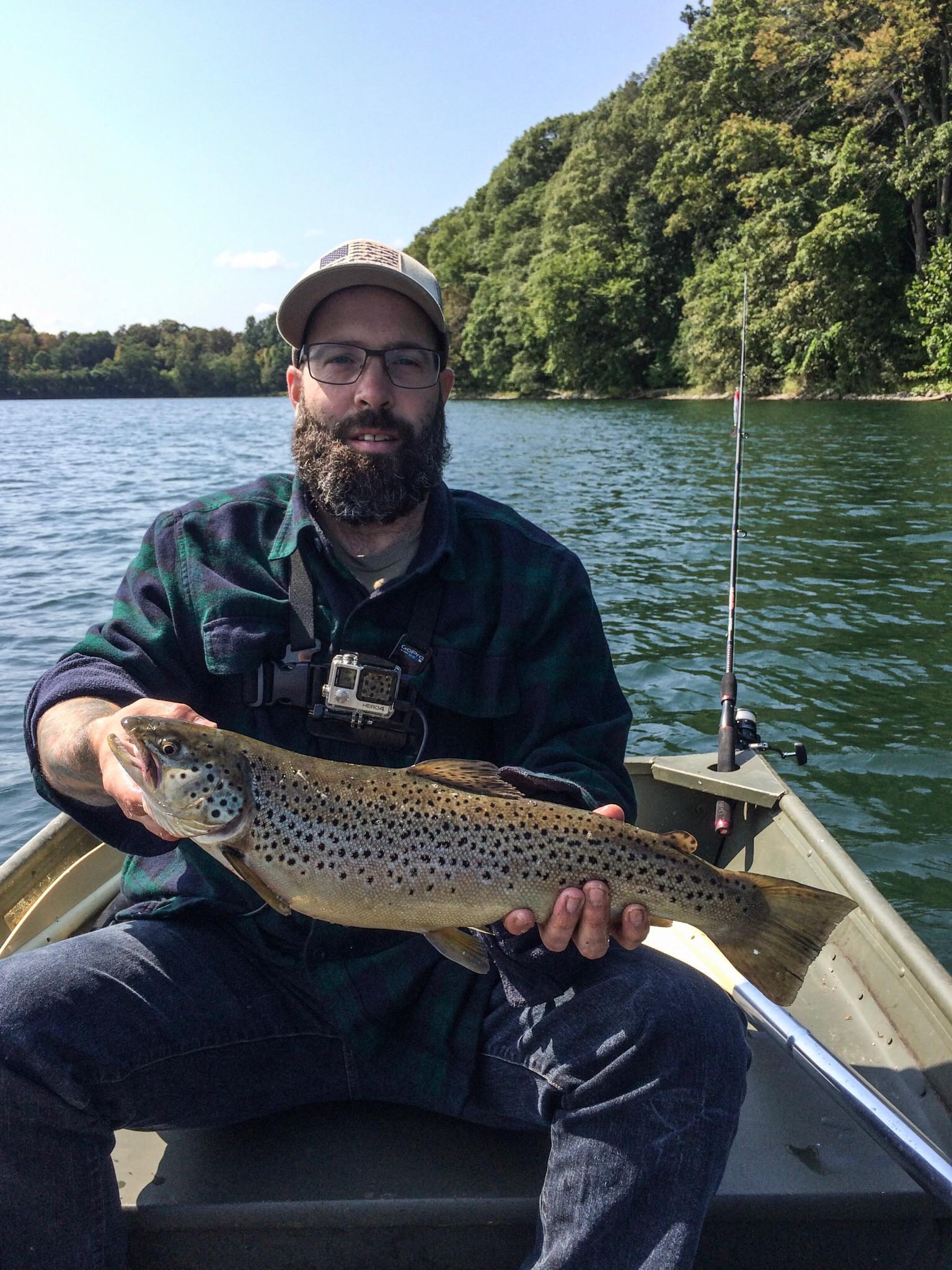 PB brown trout in New York r/Fishing