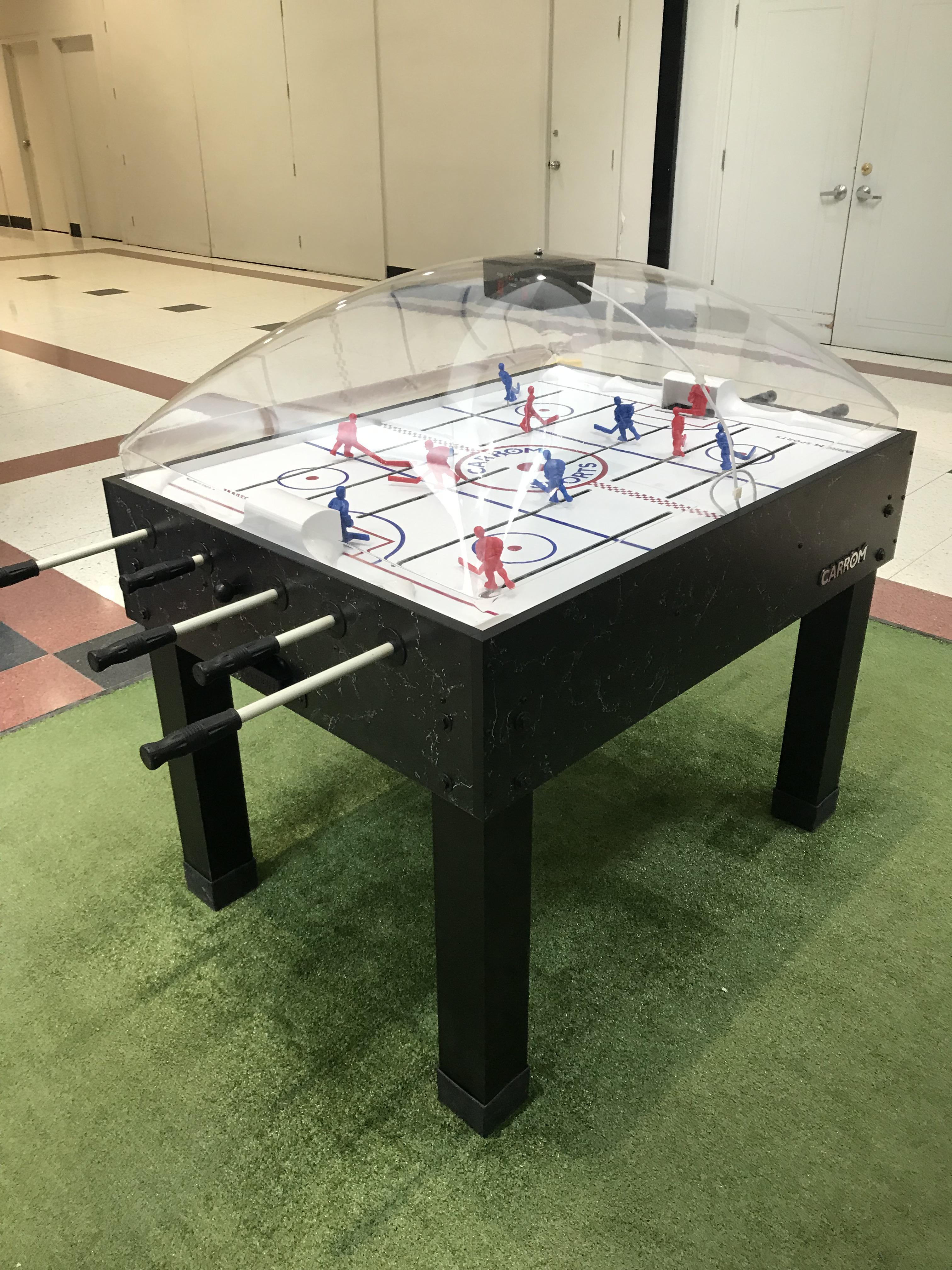 These tabletop hockey games at ice rinks. r/nostalgia