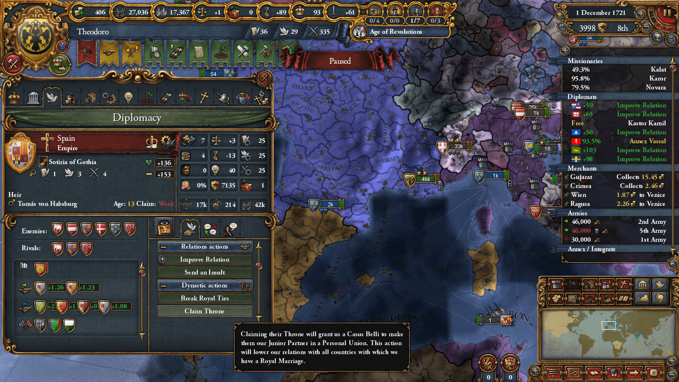 TIL You can claim the throne just from having a consort as regent r/eu4