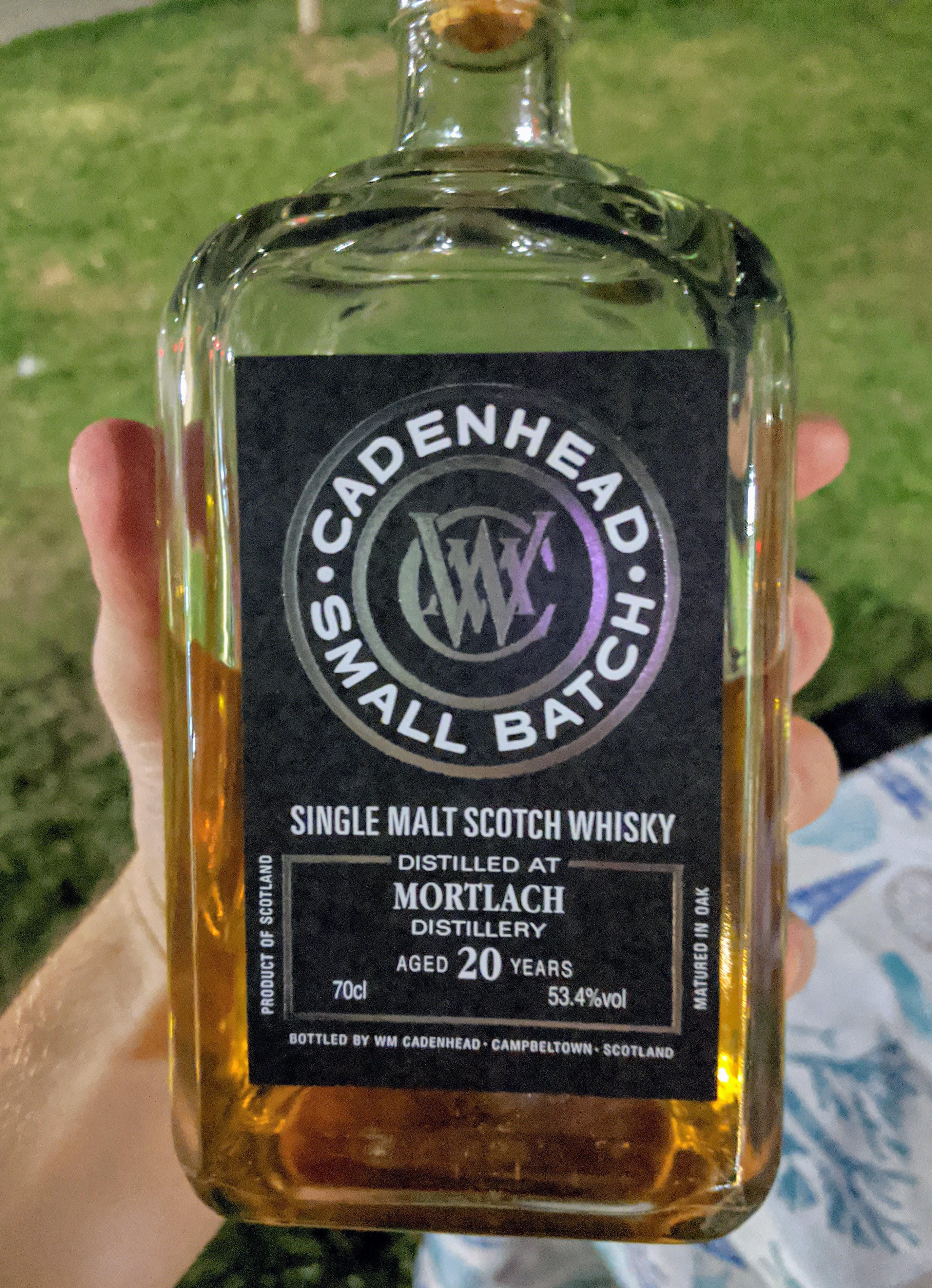 Review 507 Mortlach 20 1994 Cadenhead's Small Batch r/Scotch