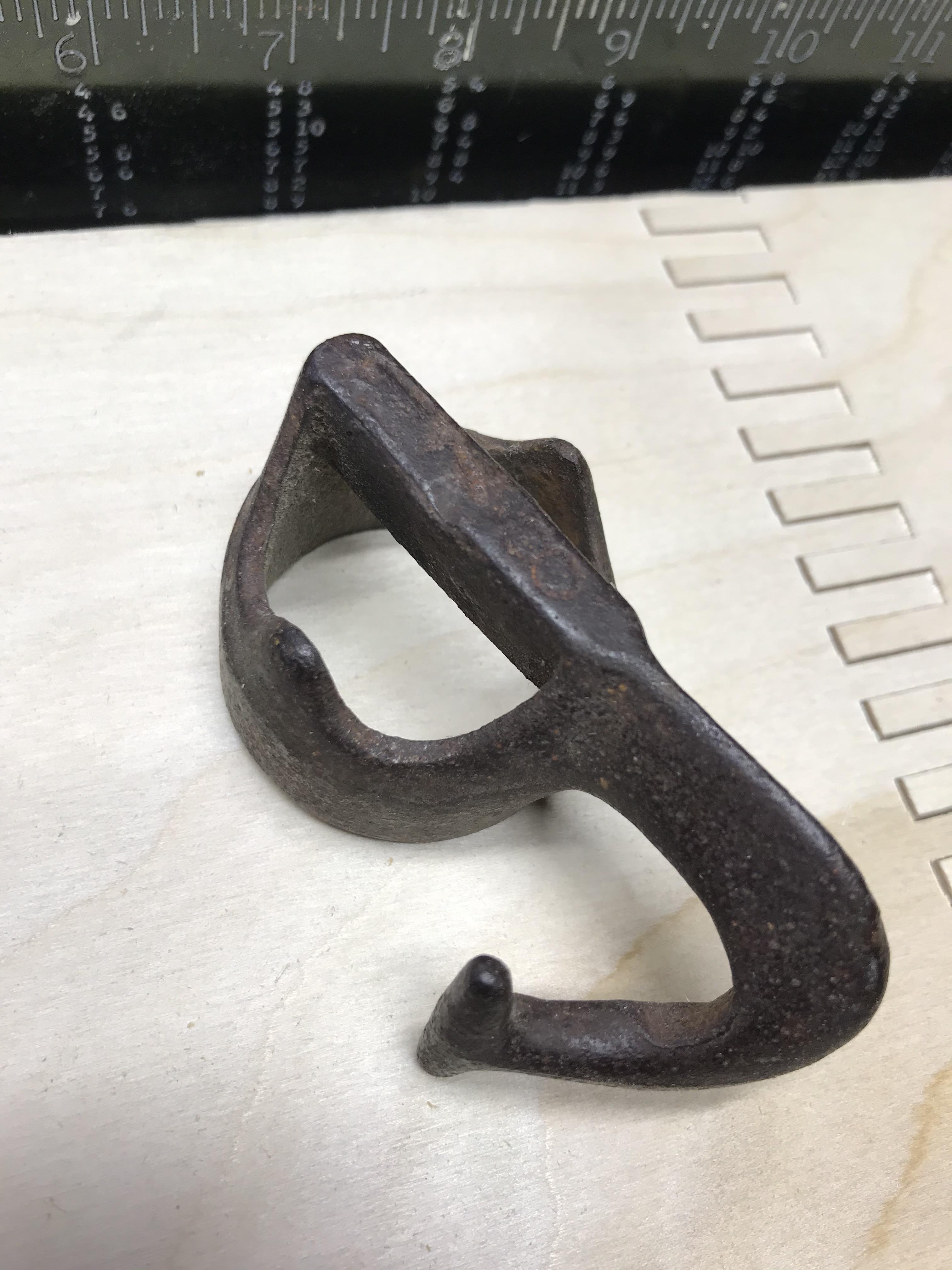 Iron hook thingy with digits “M78” r/whatisthisthing