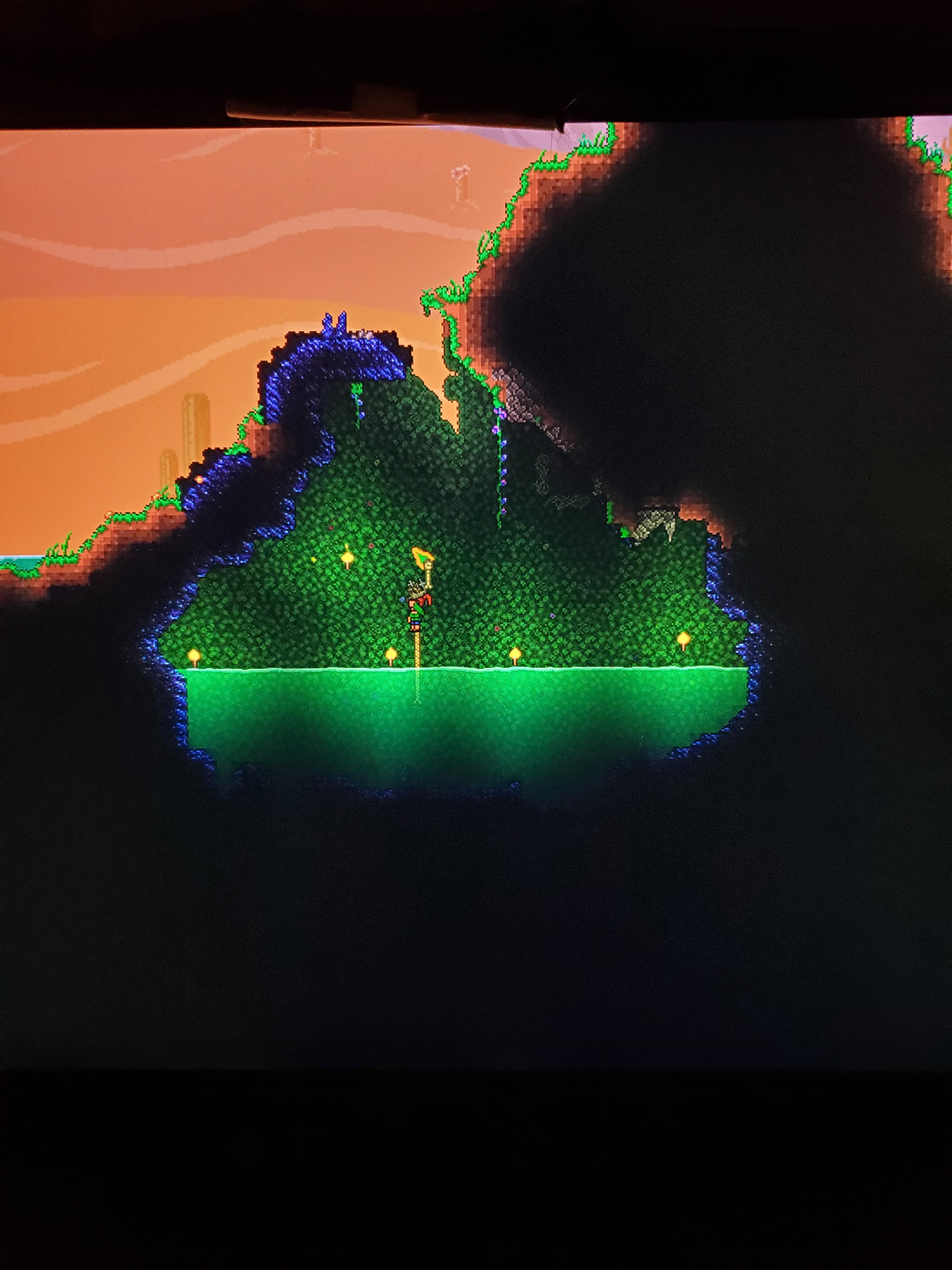 An above ground granite biome r/Terraria