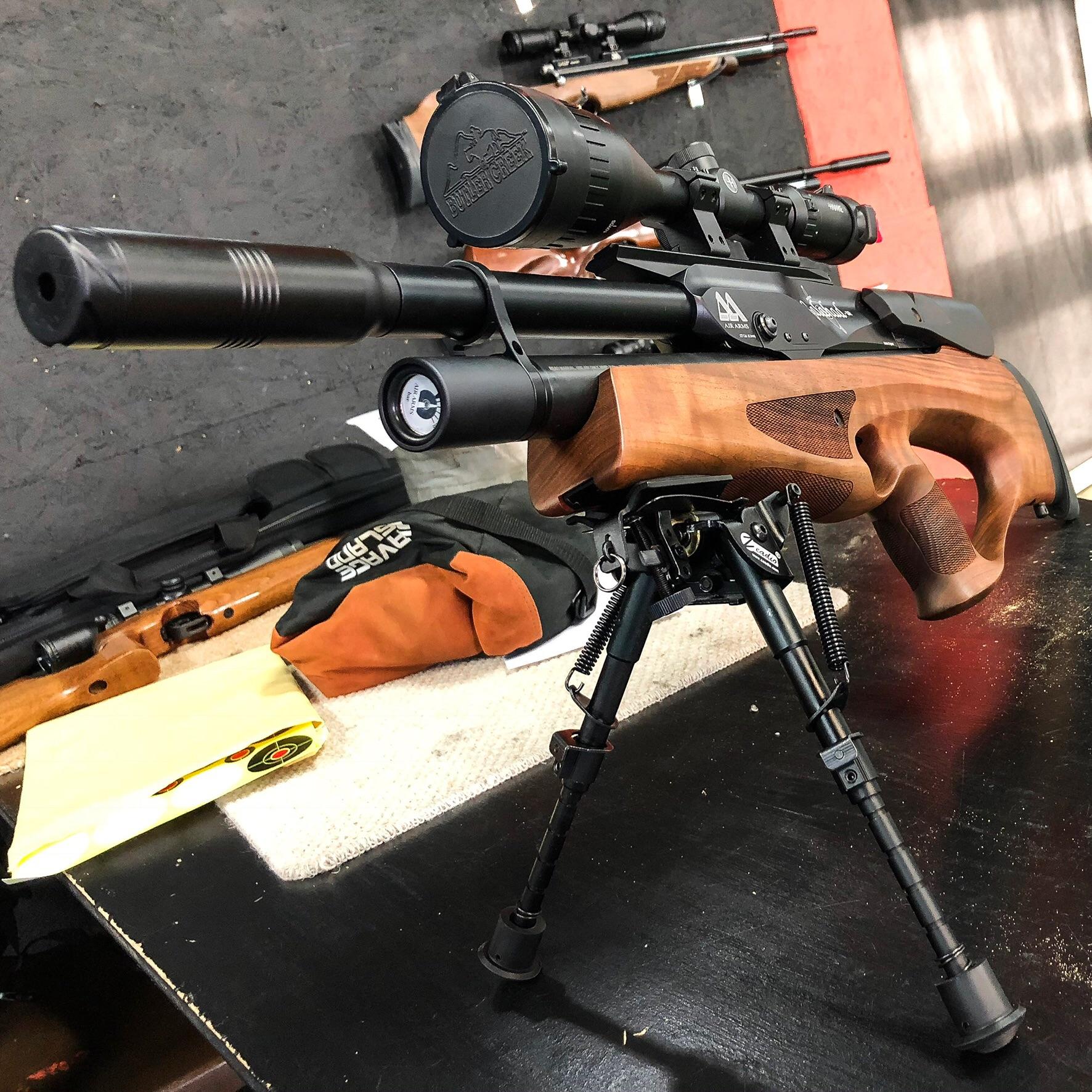 Showing off my Air Arms Galahad. Don’t see many on forums or group