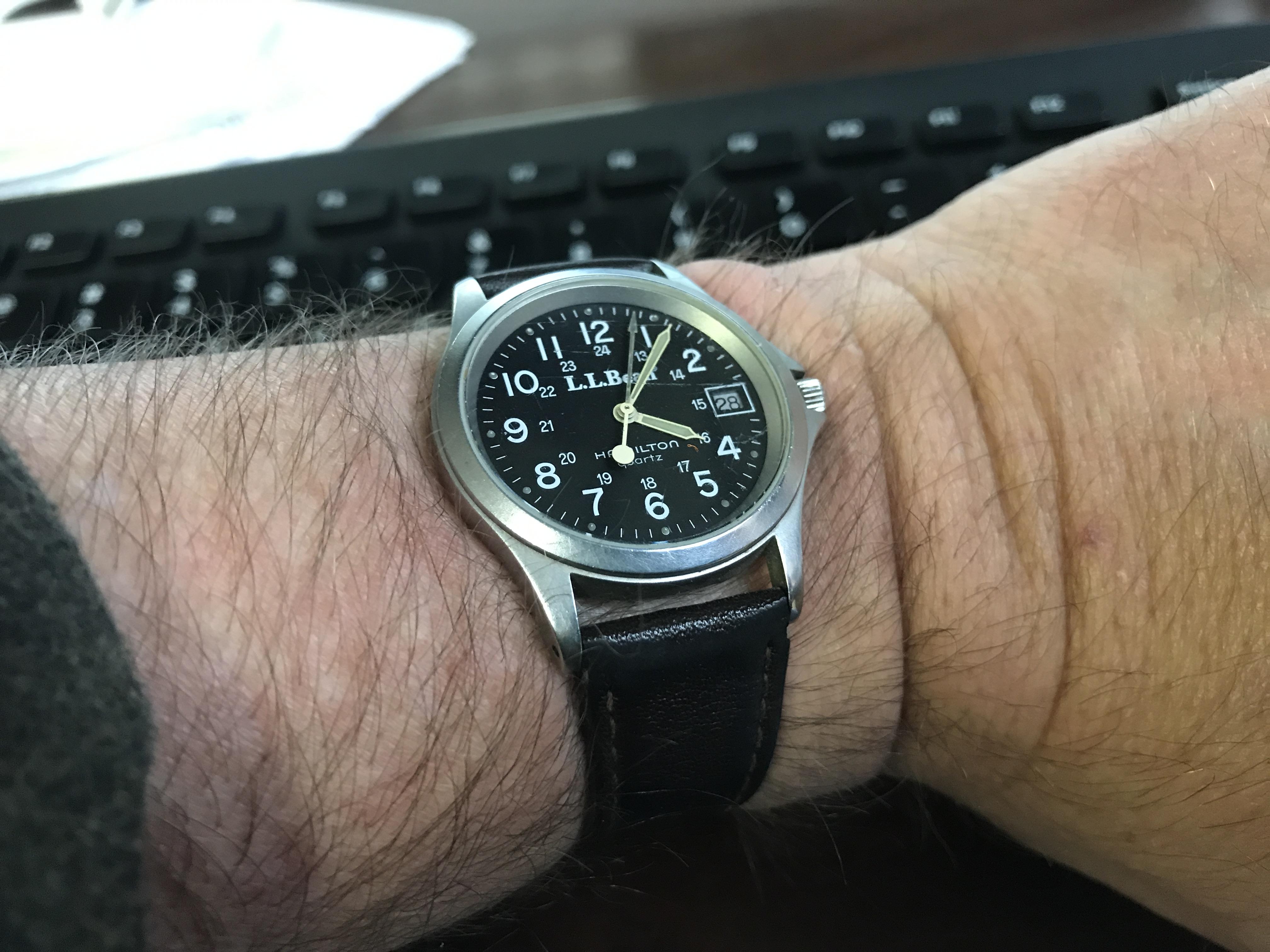 [Hamilton] Hamilton L. L. Bean Field Watch : r/Watches