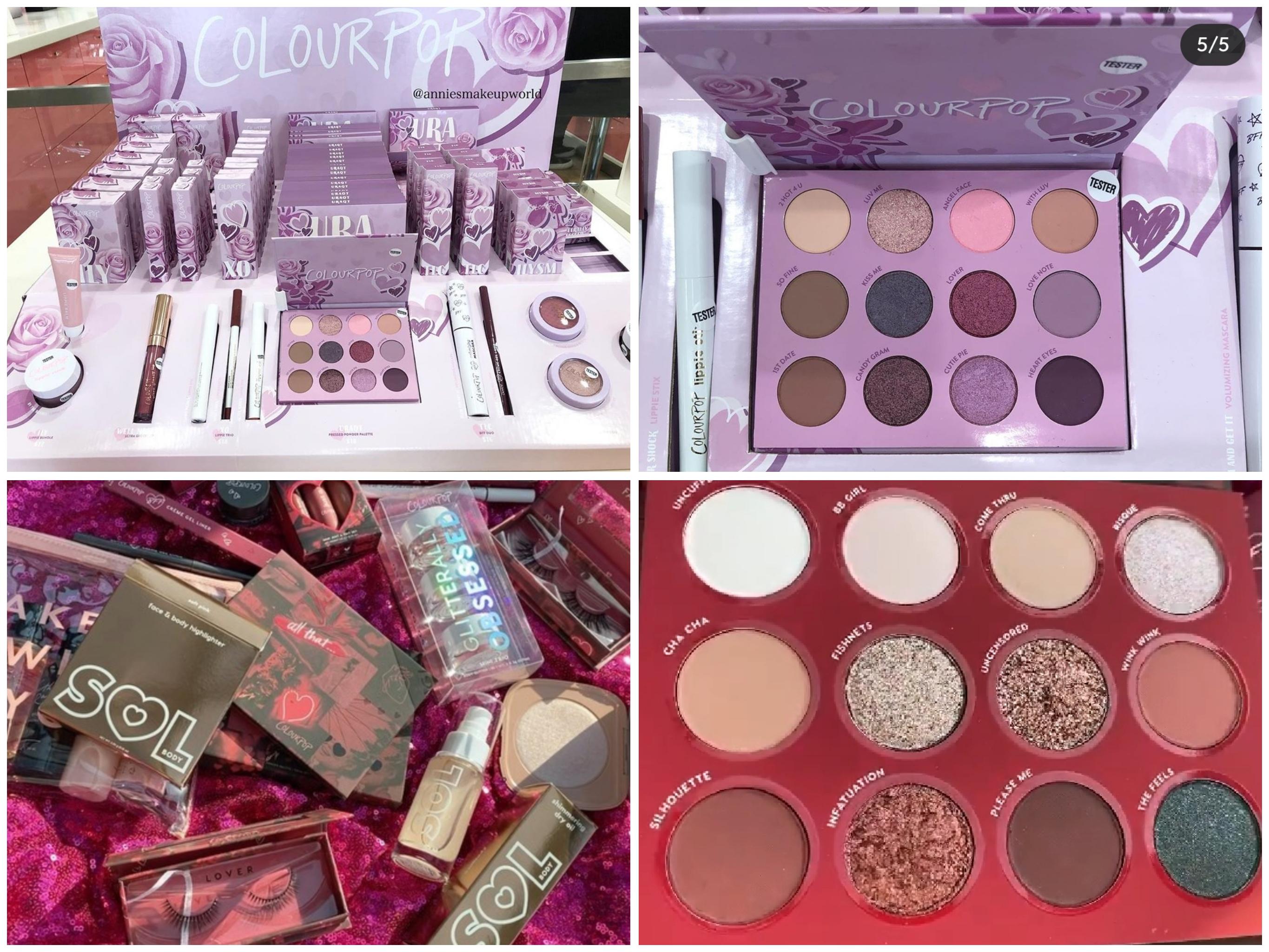 Colourpop Valentine's Collections Ultaexclusive collection available
