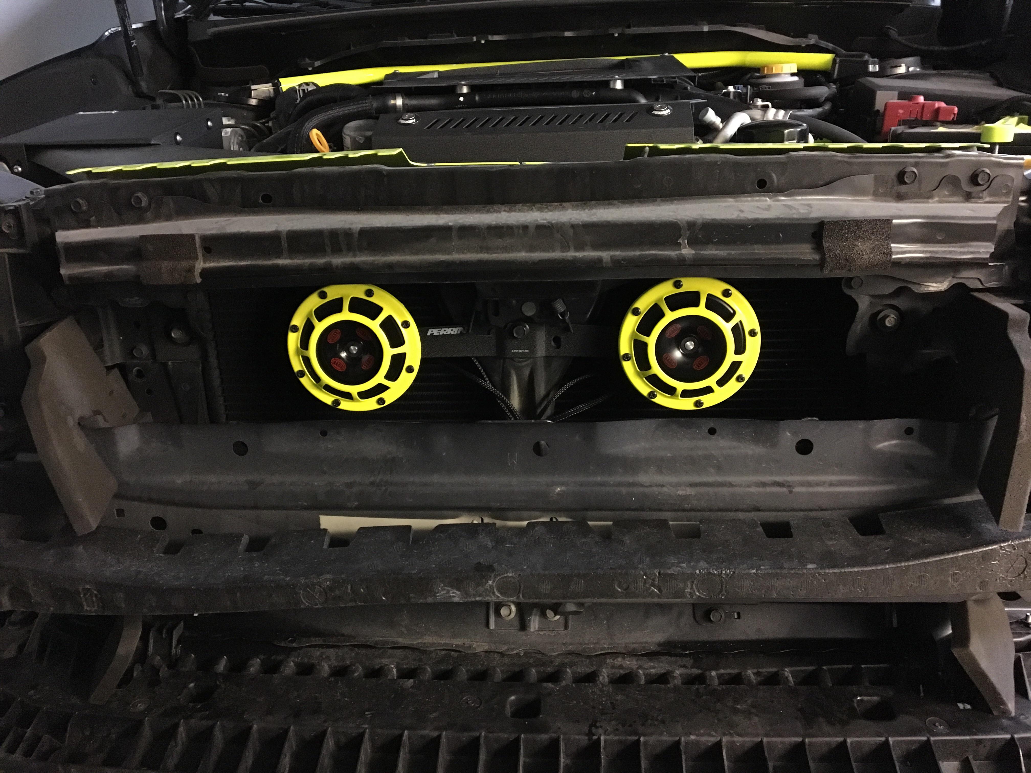 Hella Horns installed! r/WRX