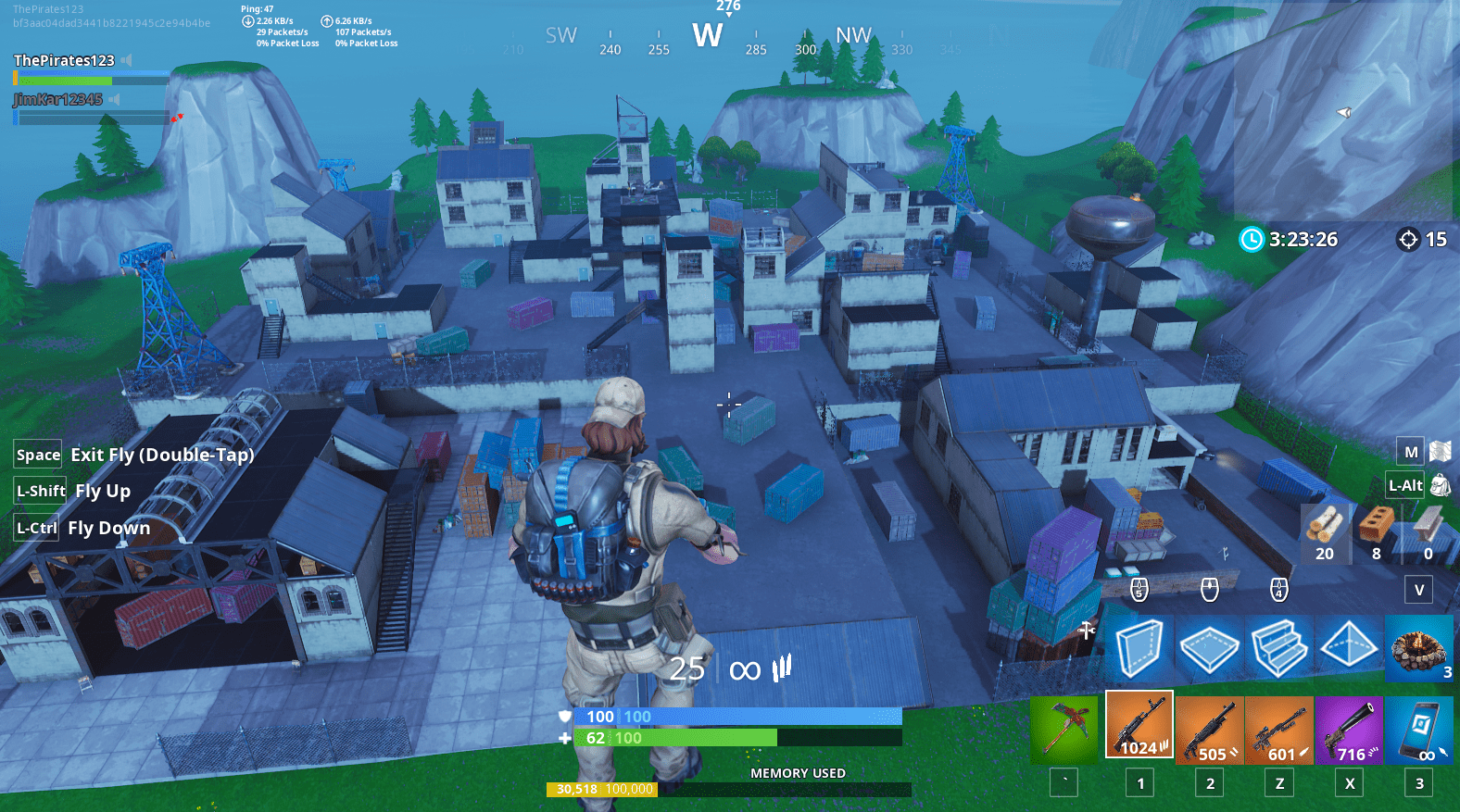 My final FortniteBlockParty submission! A military base/storage