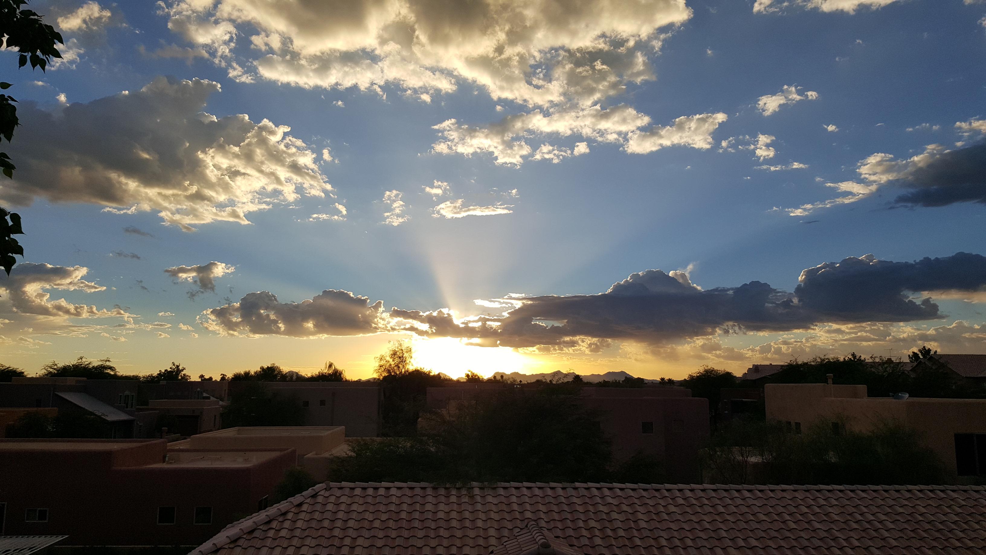 ITAP of the Tucson Sunset from my apartment ImagesOfArizona