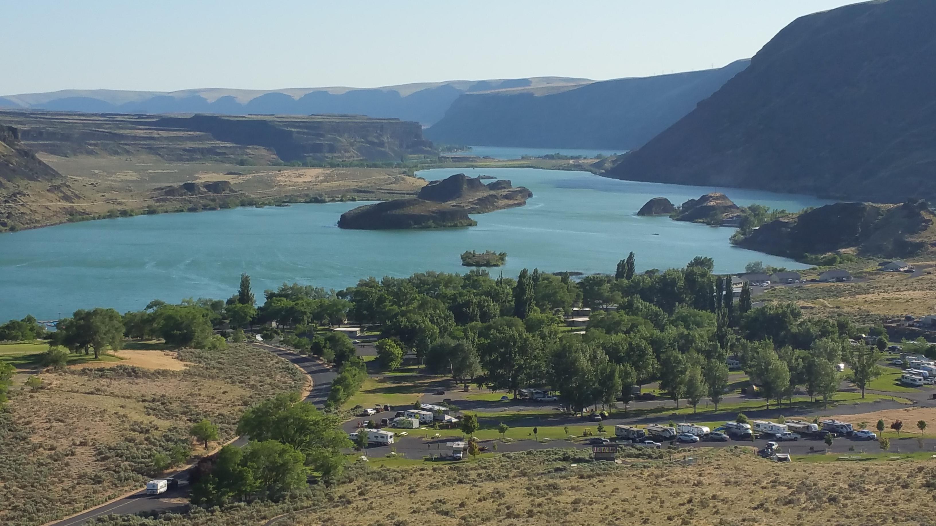 An RV park near Coulee City, WA r/RVLiving