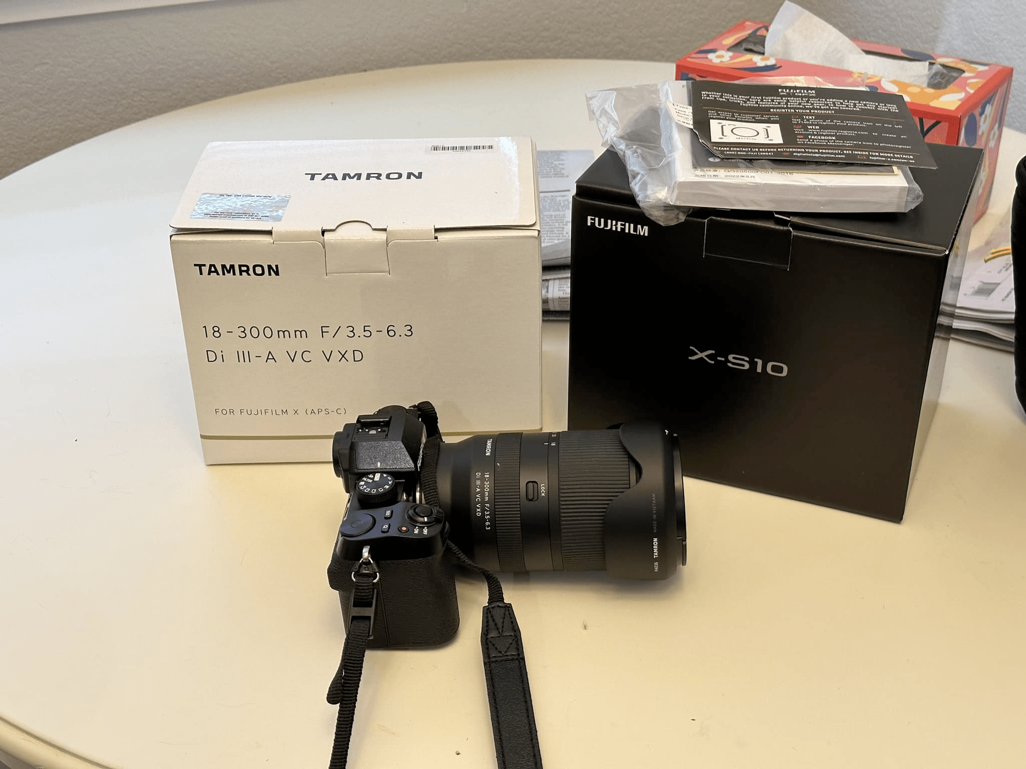 Introducing my new Fujifilm camera and my first lens (details in first