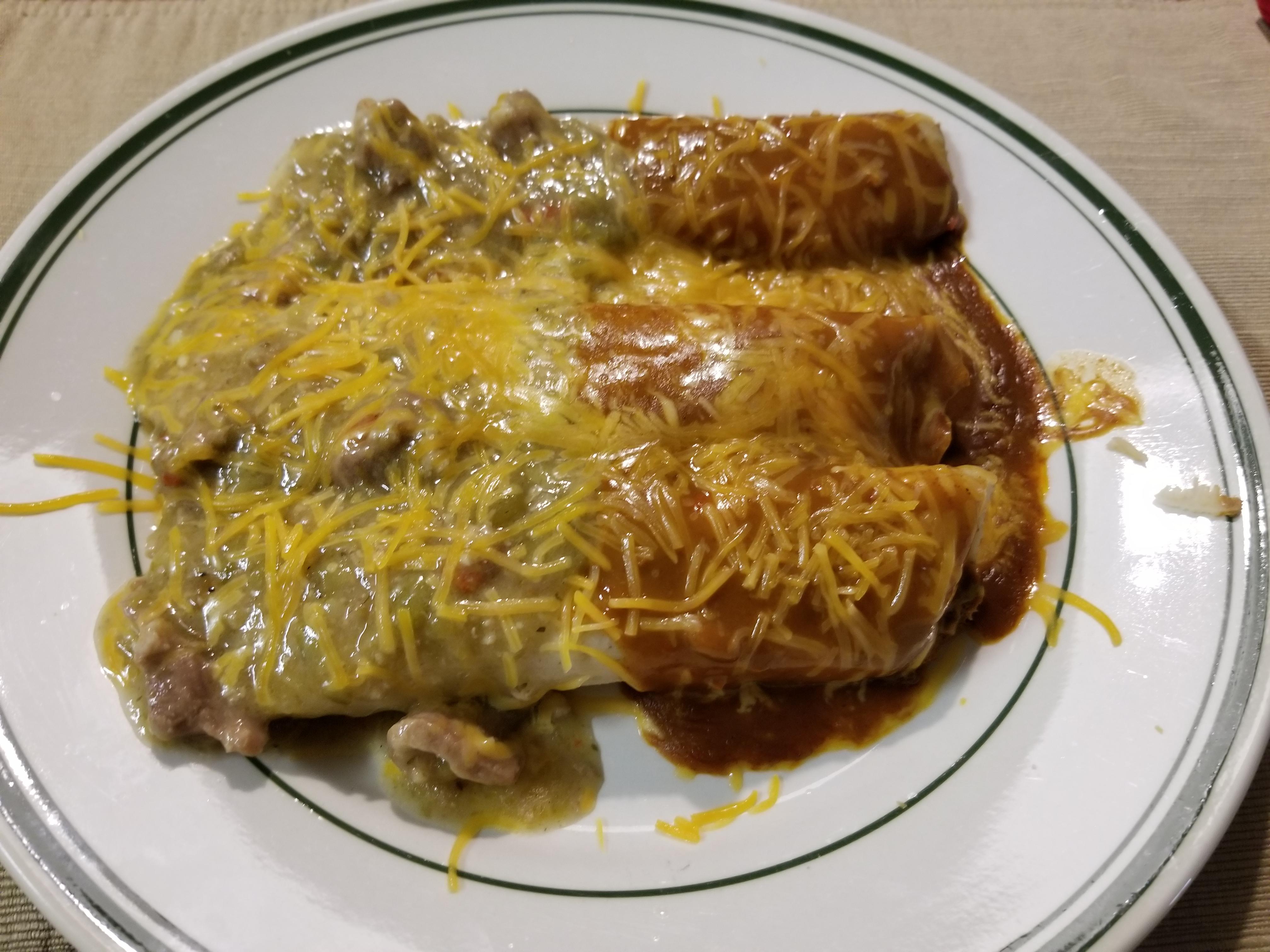 My wife and her mom make 100+ tamales, pork green chili and red sauce