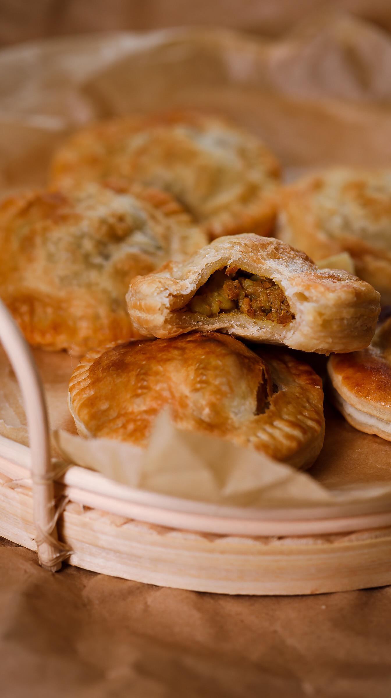 Air Fried Curry Puffs r/veganrecipes
