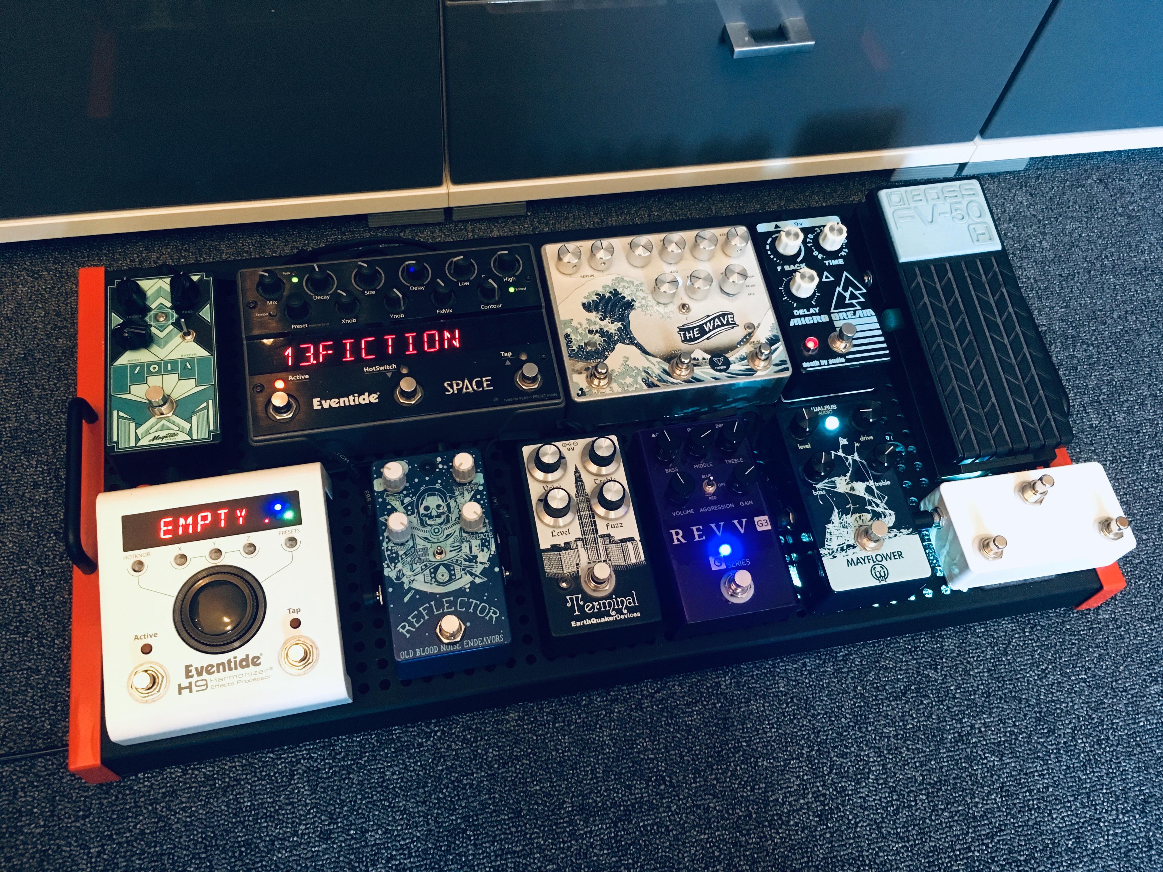 New Pedalboard Day Temple Audio Design Duo 24 (See comments for