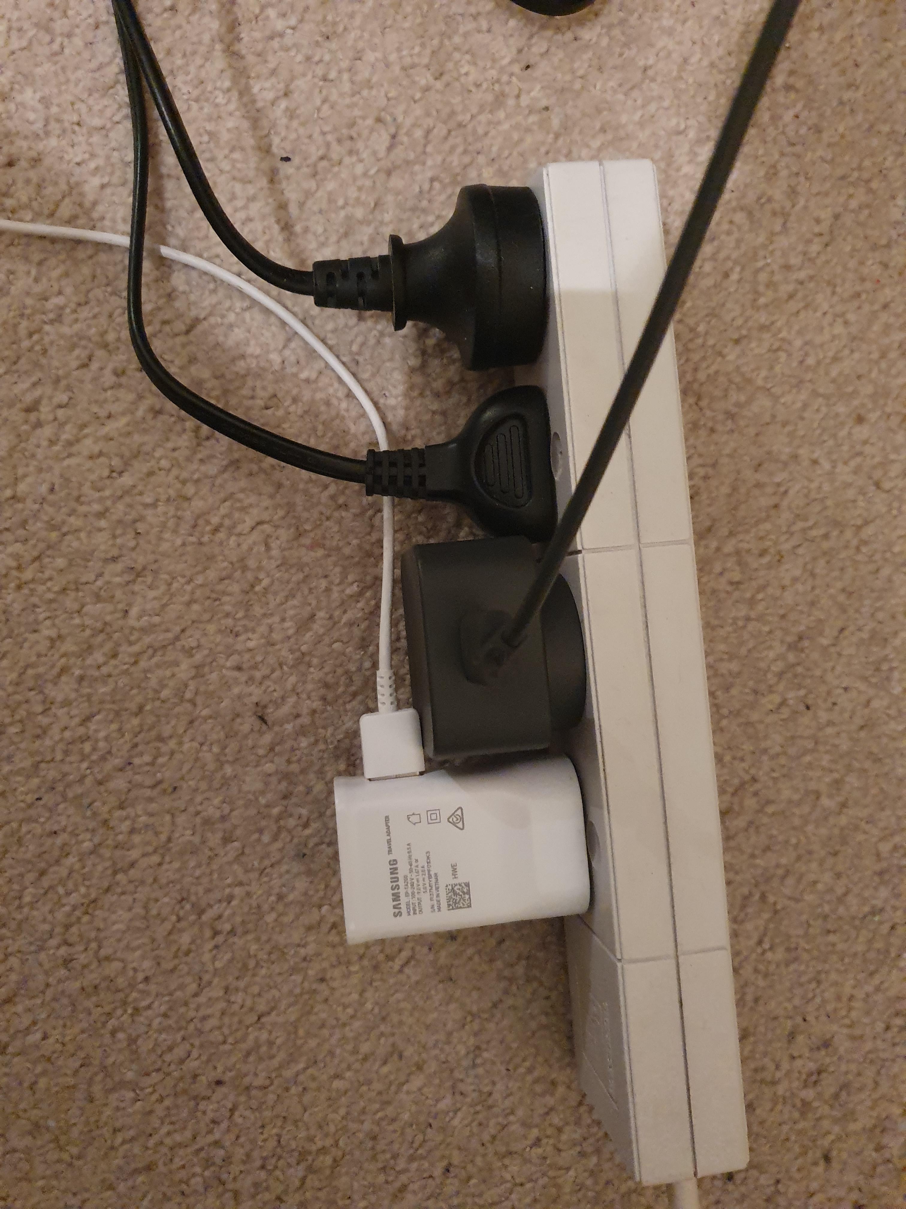 Why would samsung make these charger plugs with the outlet on the side