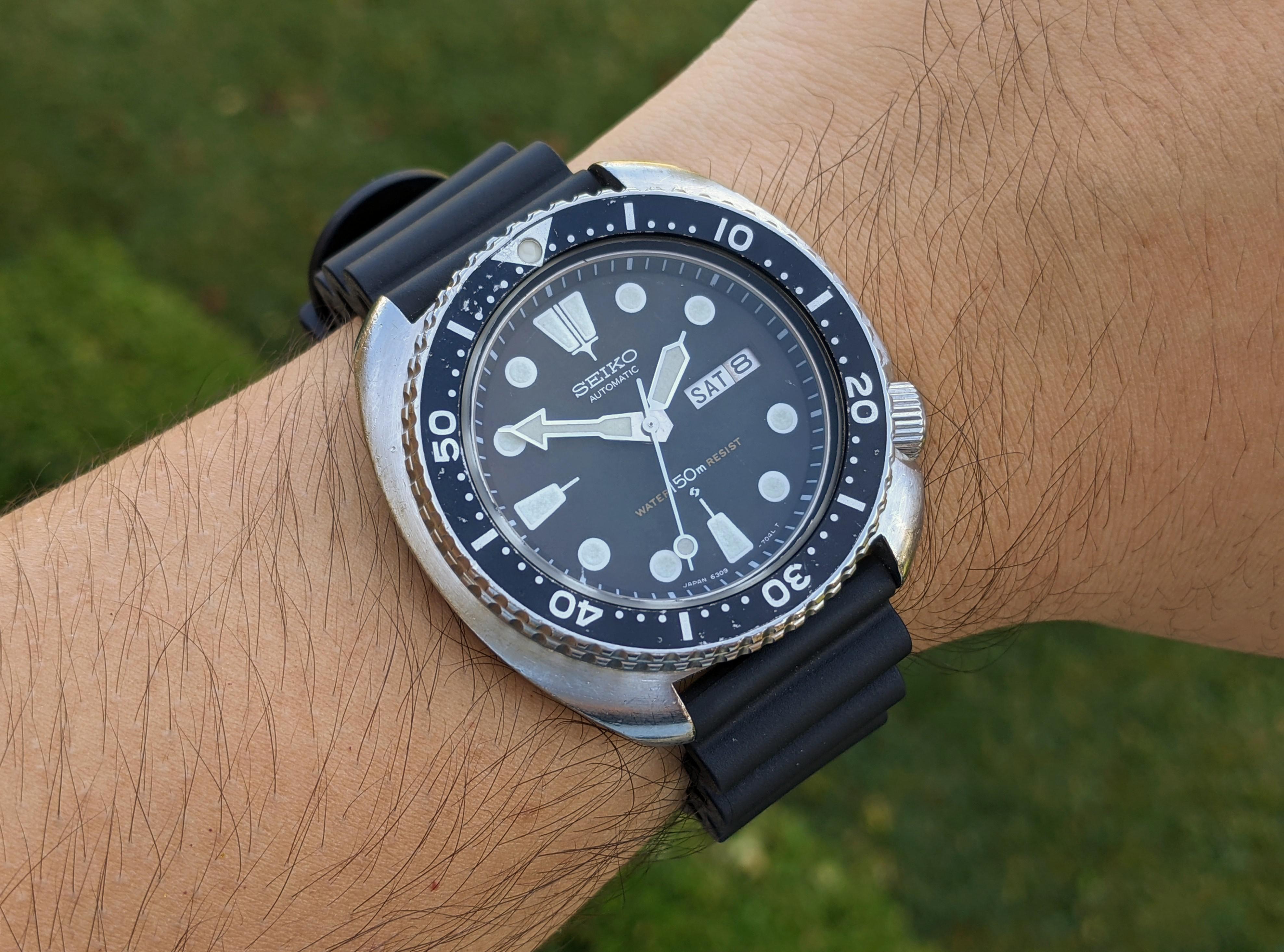 [Seiko] Vintage cushioncase diver from 1978 r/Watches