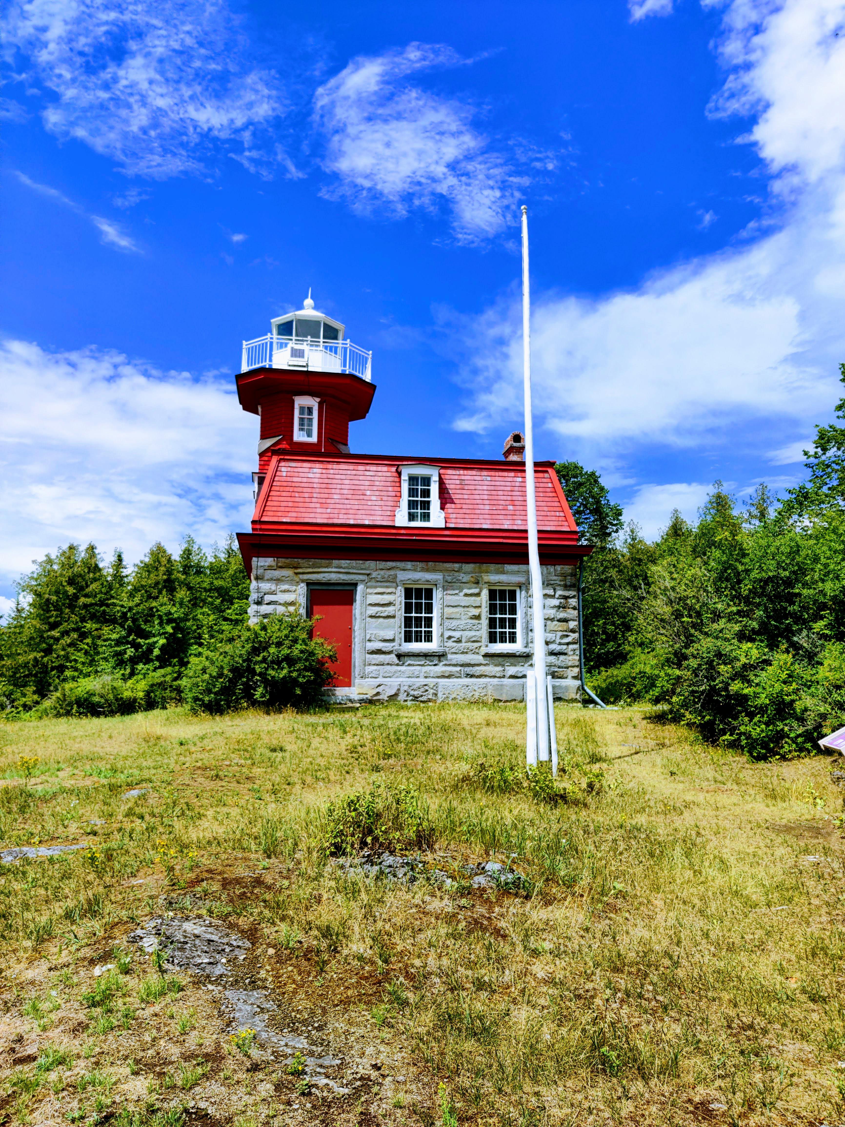 Bluff Point Light (Valcour Island Lighthouse) Peru, NY Lake Champlain