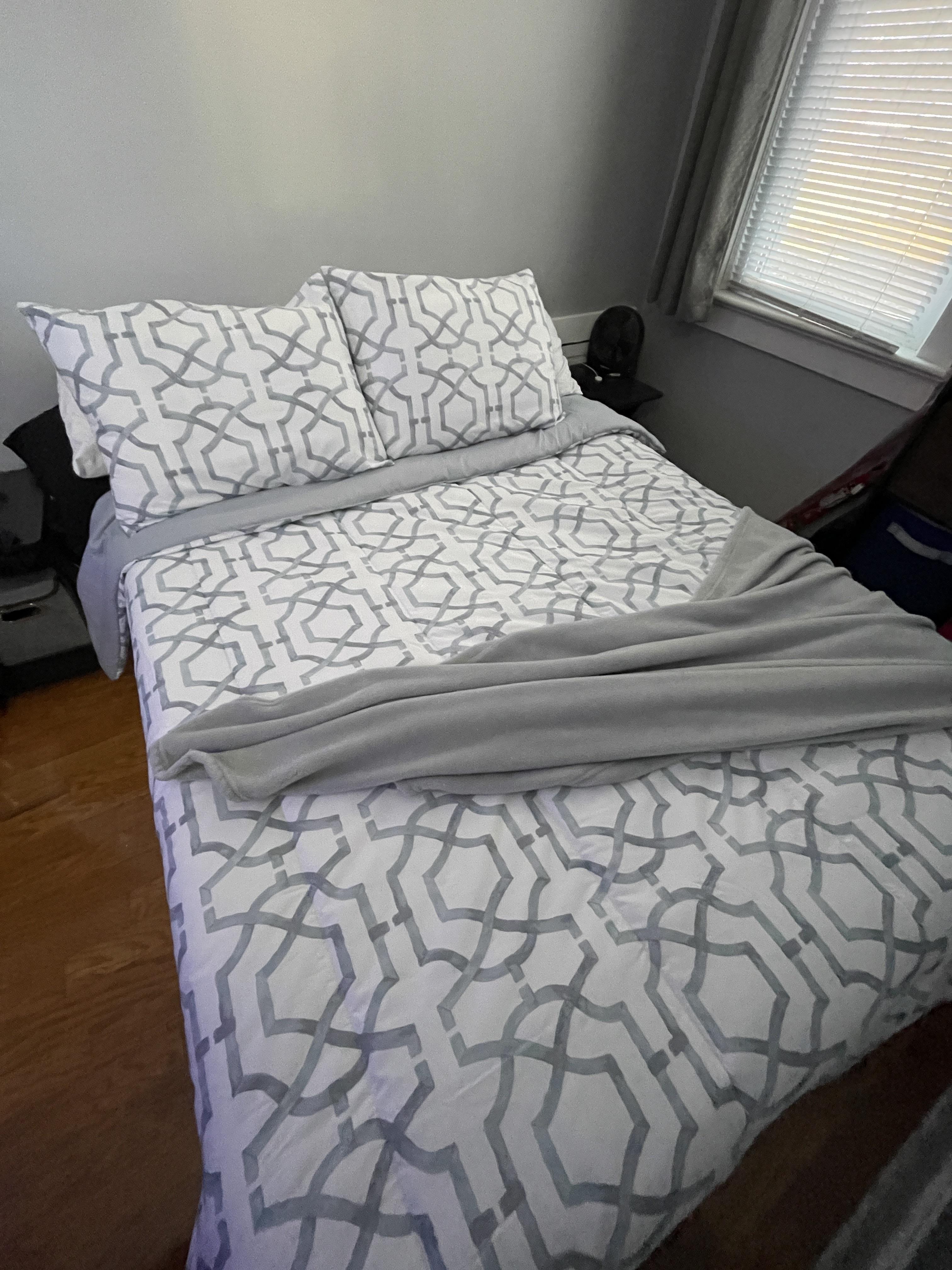 My first new bedding in 10+ years. I’m soooo ready for bed! Freefor me