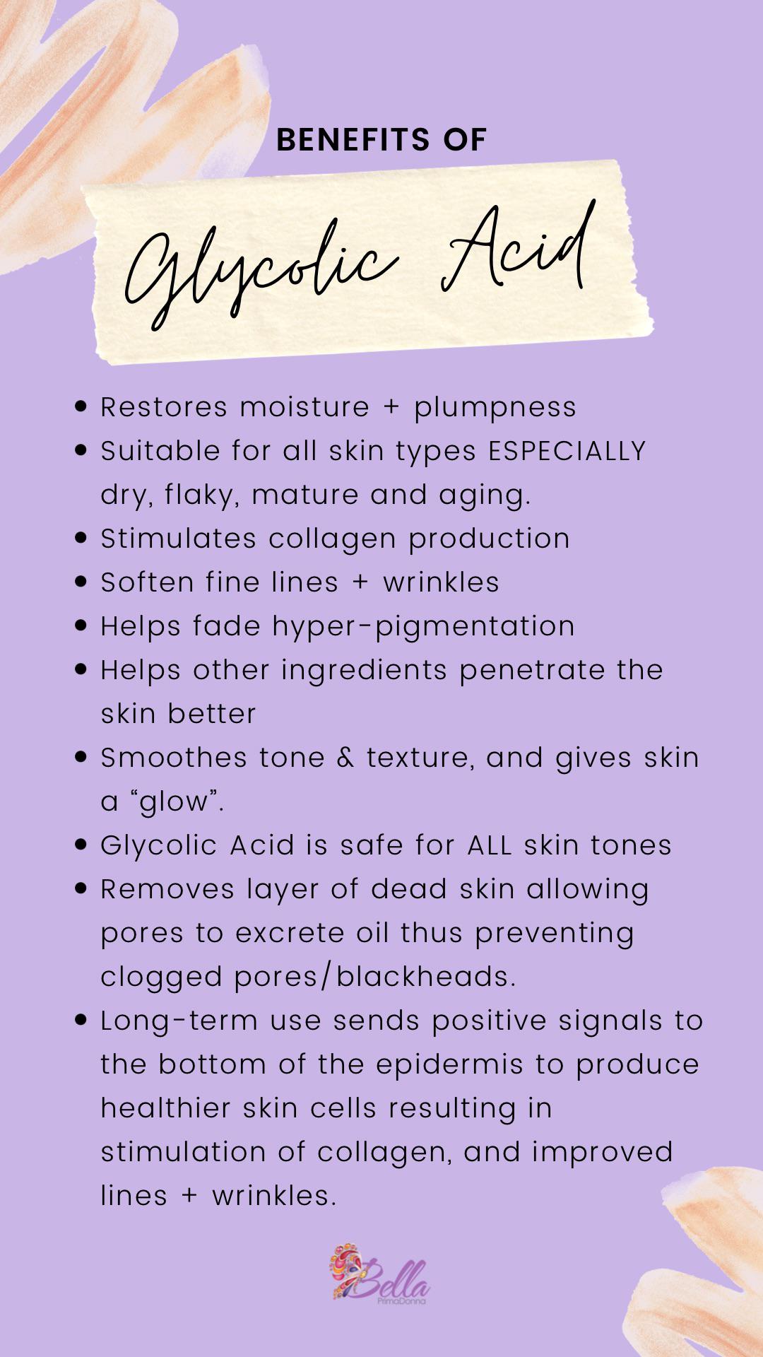 Benefits of Glycolic Acid r/Esthetics