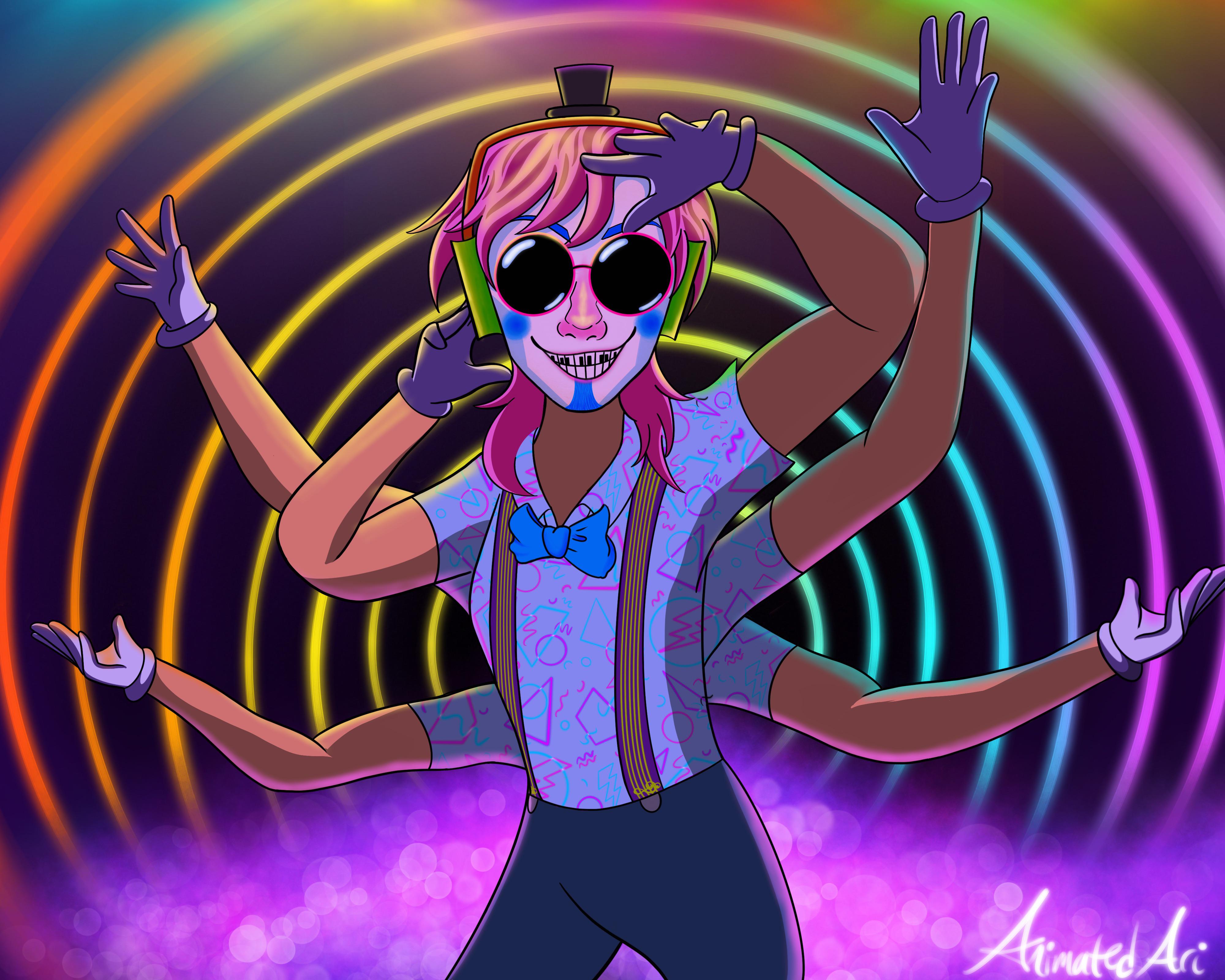 DJ Music Man Fanart r/fivenightsatfreddys