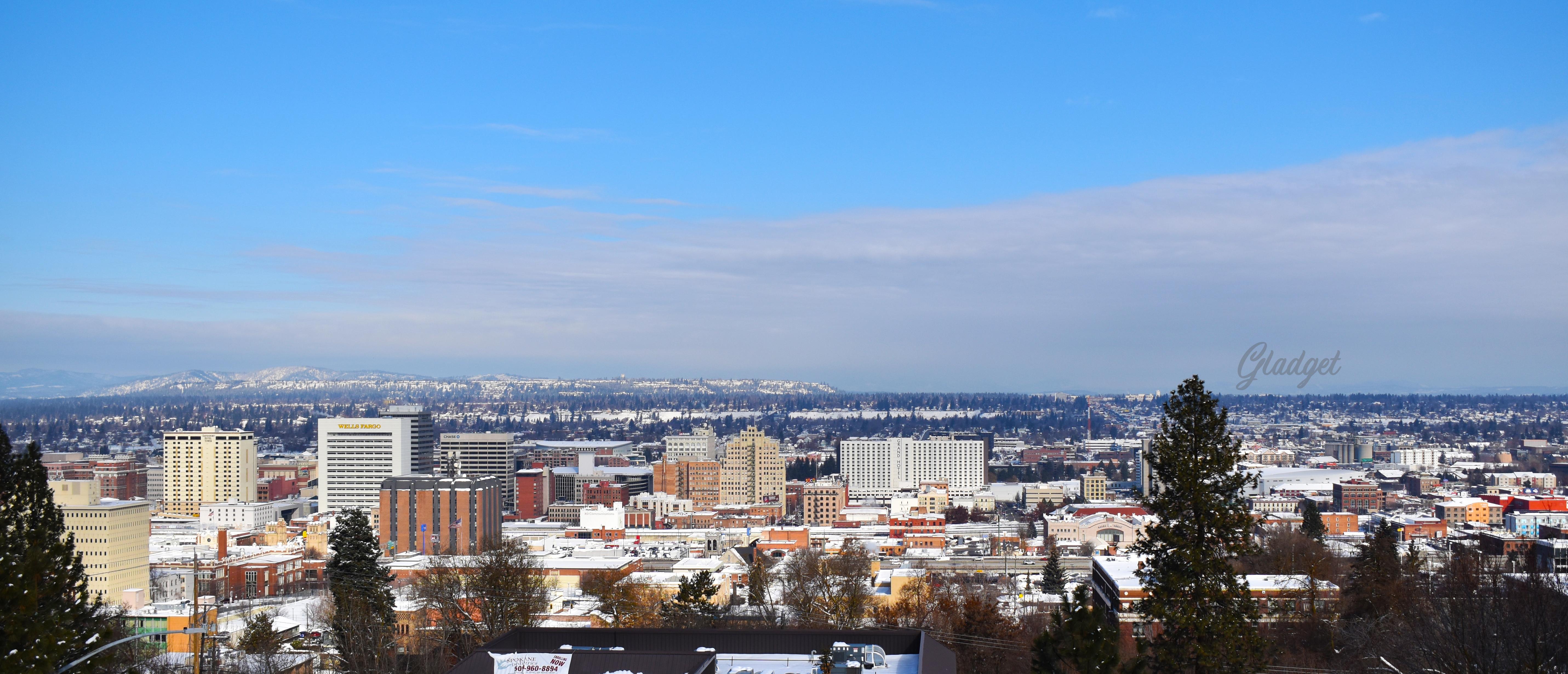 Saw the view of the South Hill posted here a few days ago, so here is