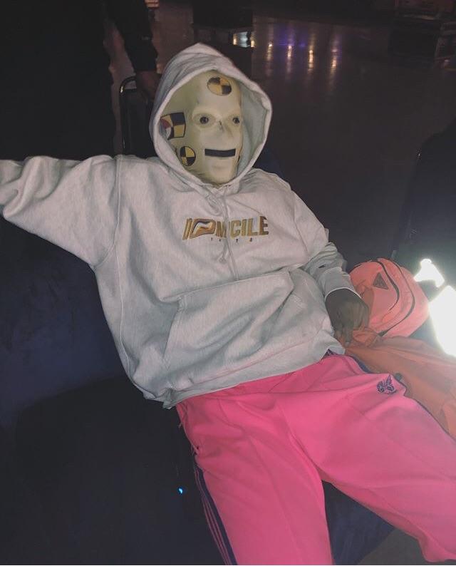 I really want to try and find a crash test dummy mask similar to this