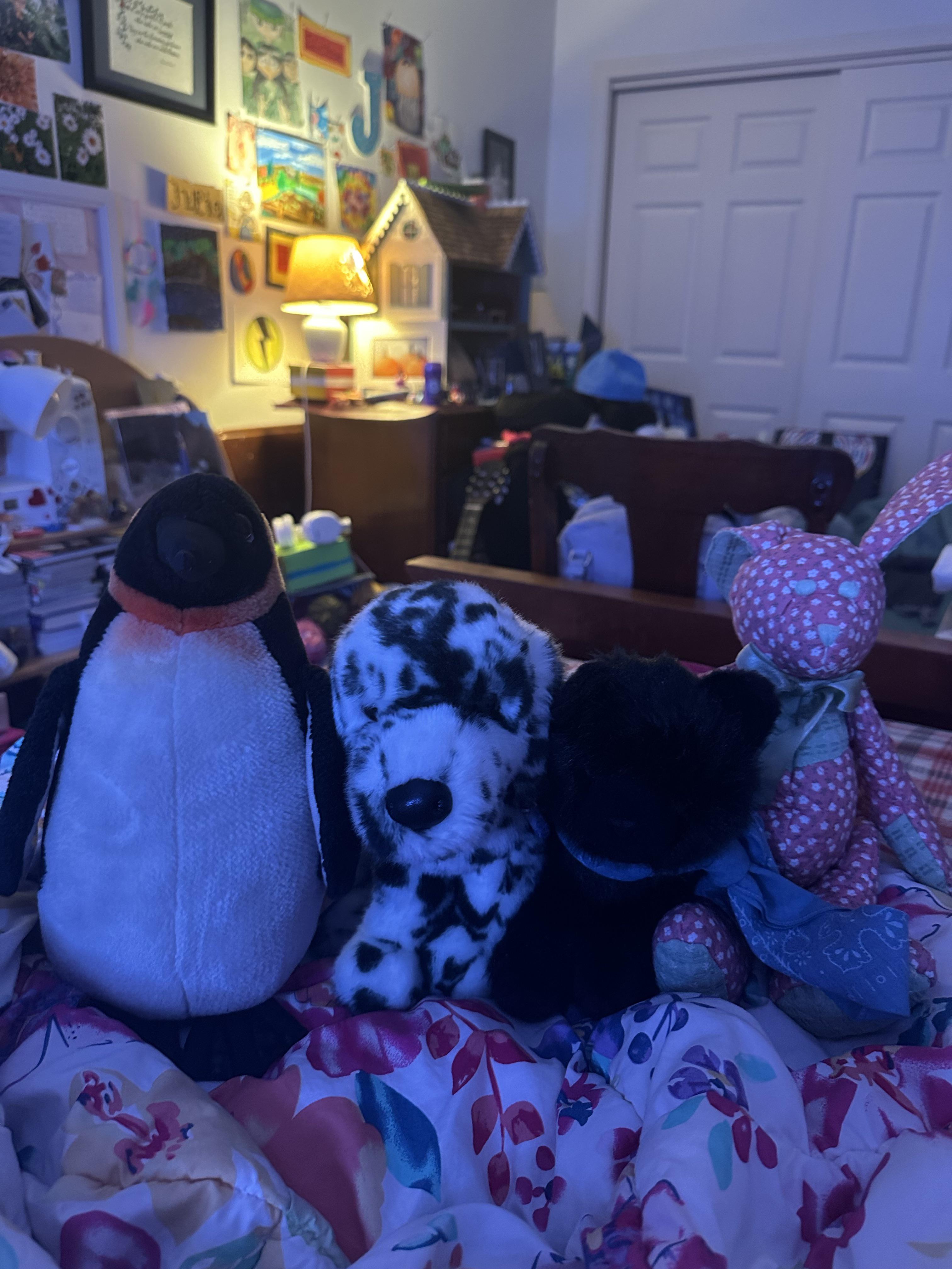 My four favorite stuffed animals r/plushies