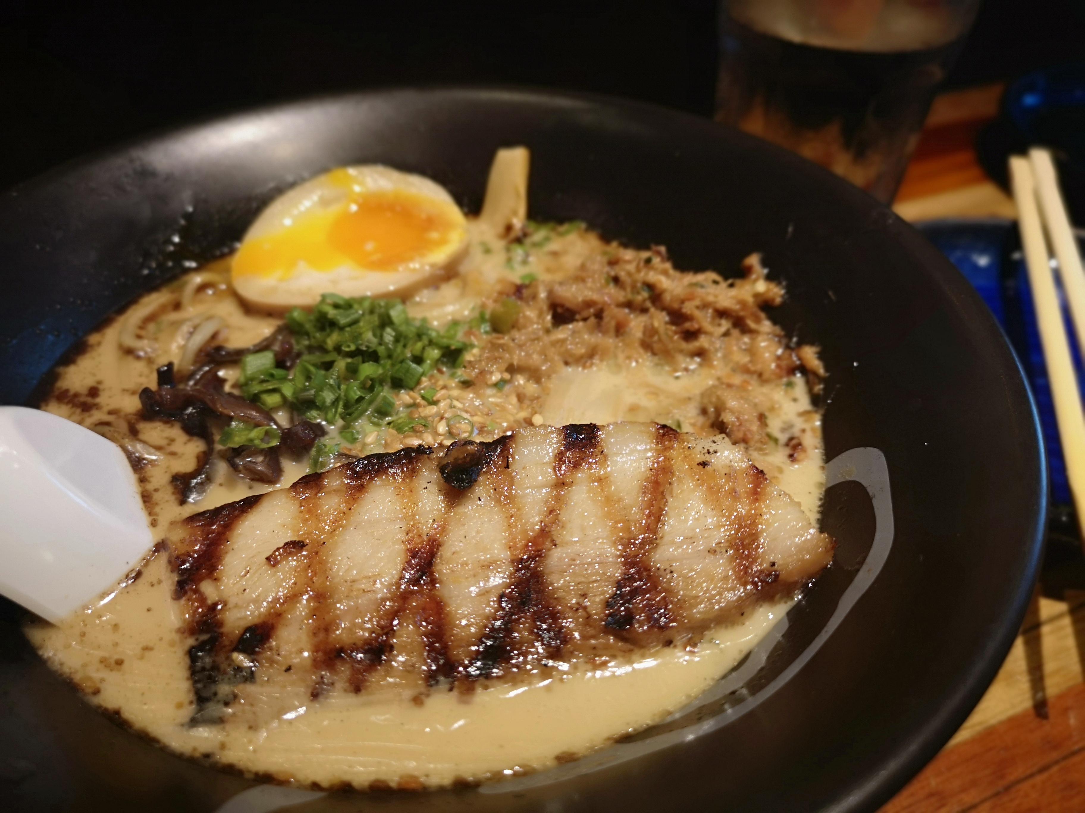 Shoyu Tonkotsu at Mendokoro Ramenba r/ramen