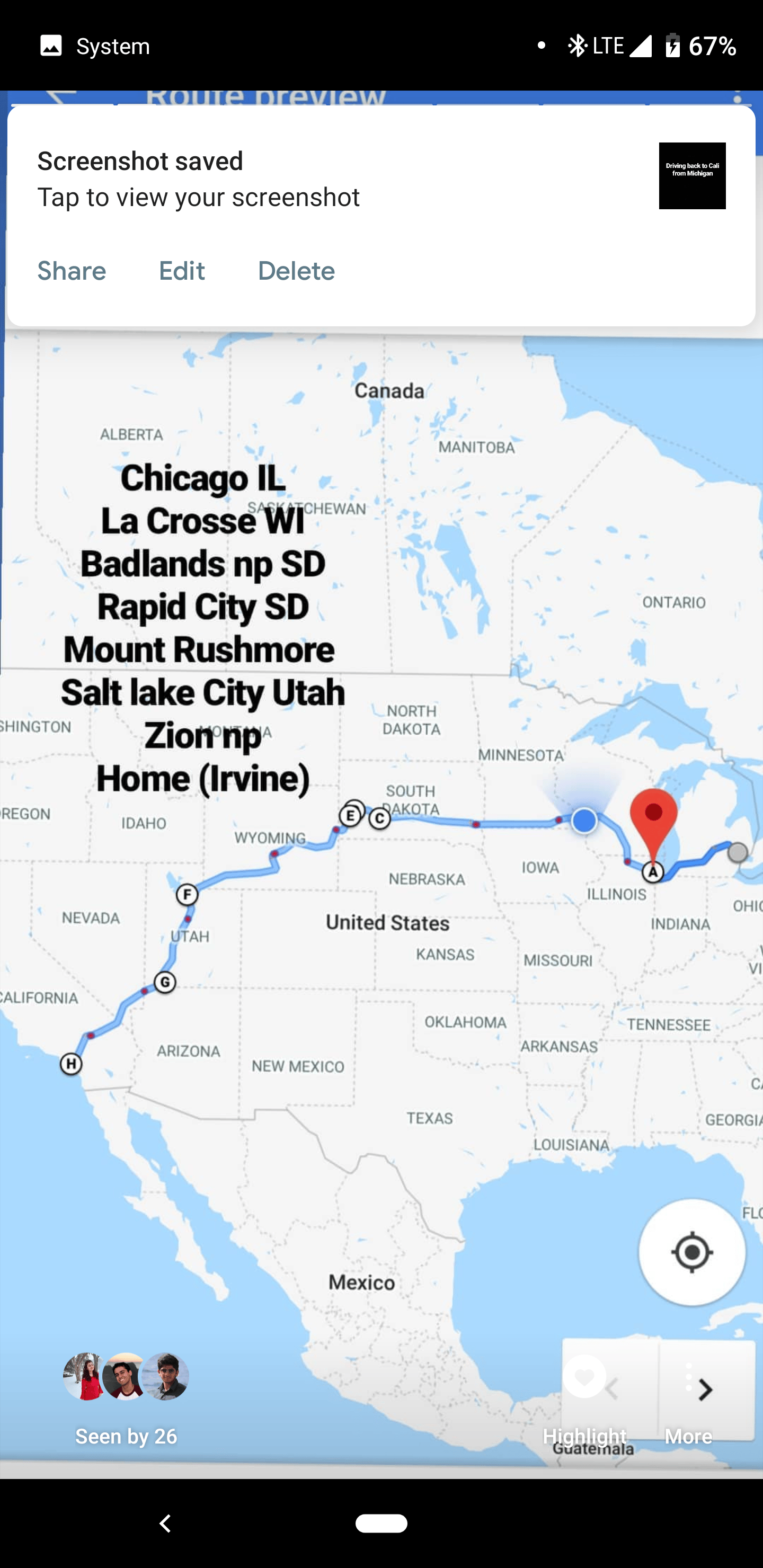 Moving From Detroit Michigan To California, In A Standard Plus Model 3. Currently In Rapid City Sd South Dakota : R/Teslamotors