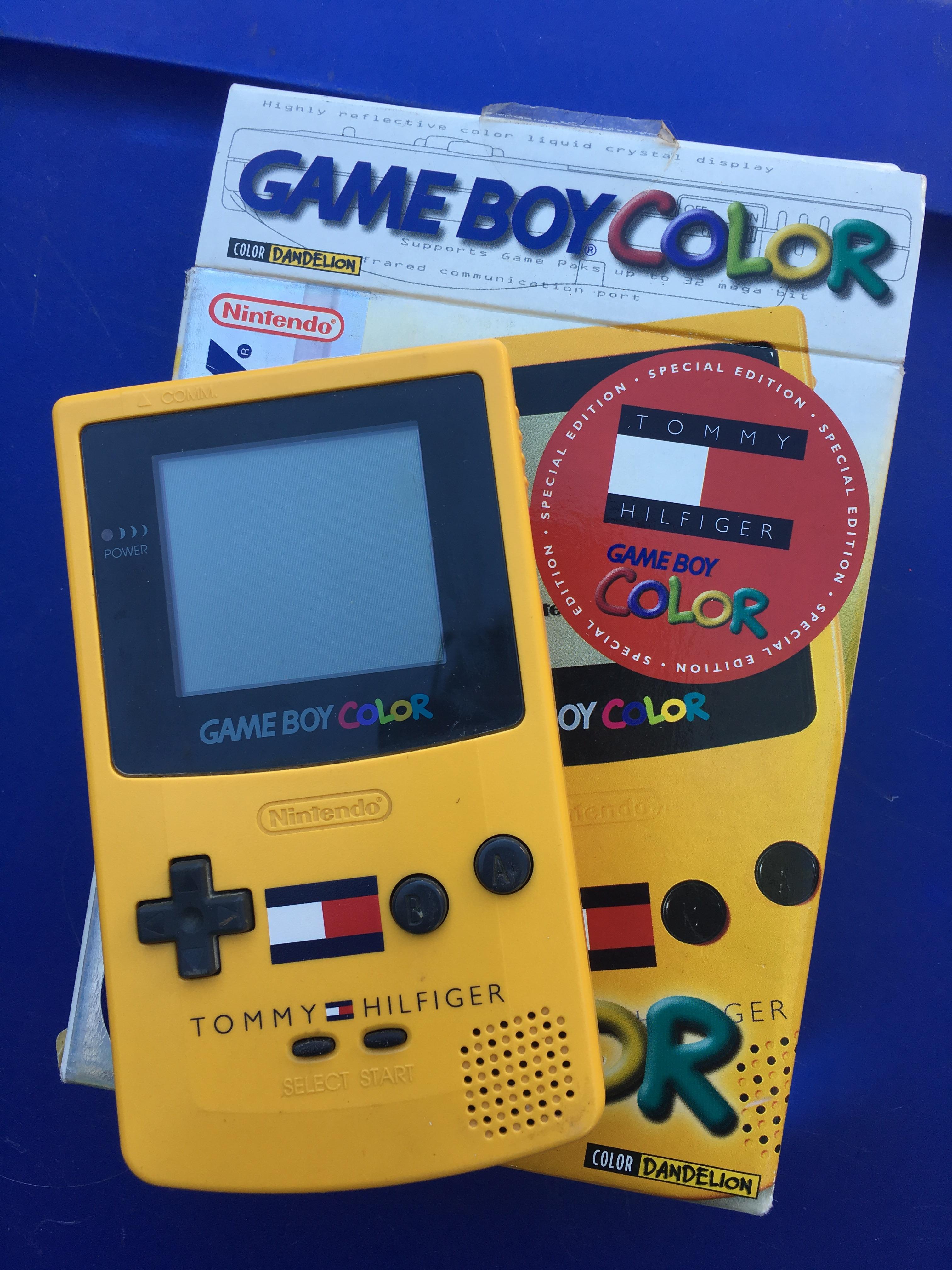 Still have my game boy color Tommy Hilfiger edition r/gaming