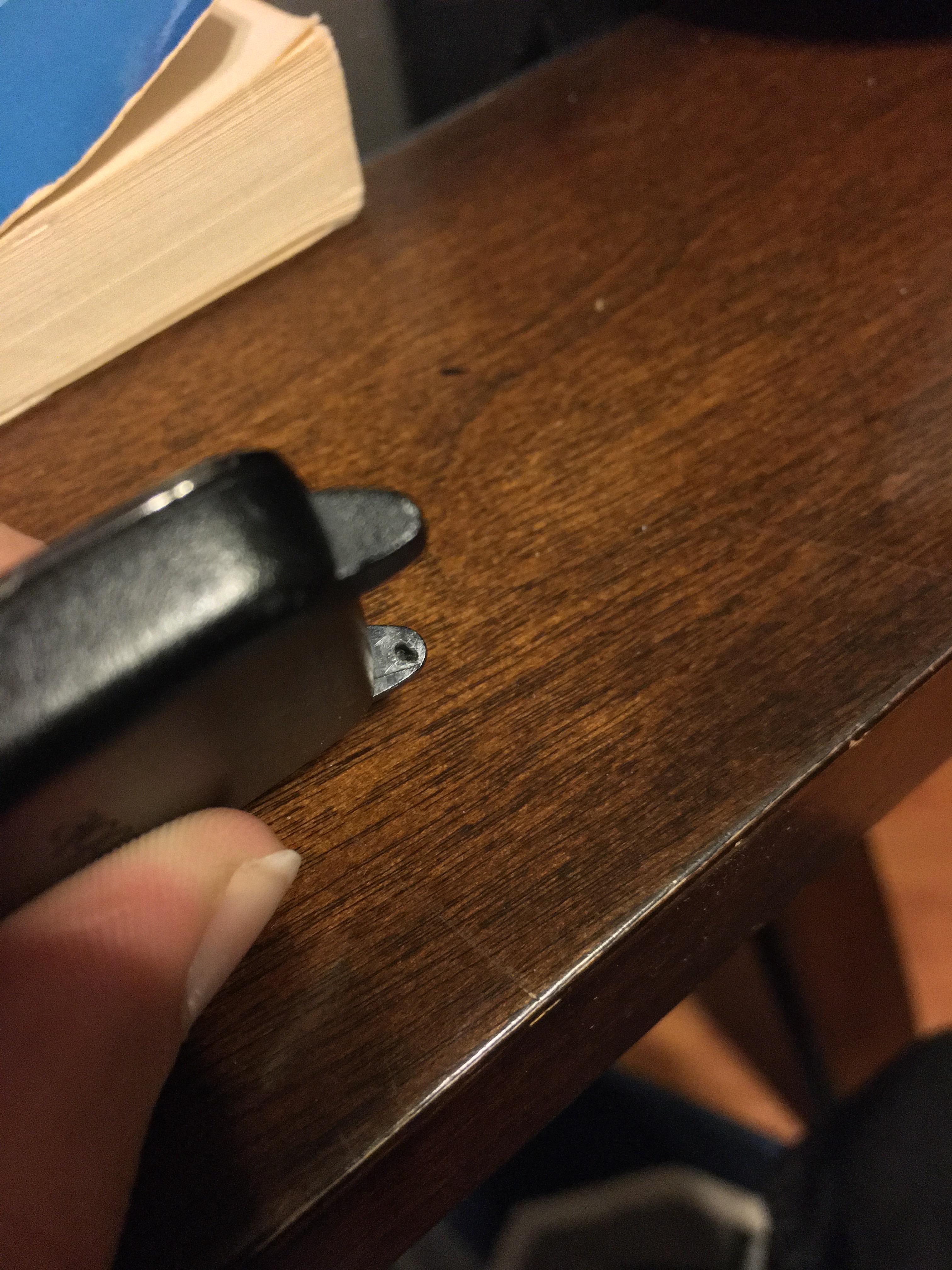 Anyone else have this problem where the pin holes get larger over time and eventually the pins