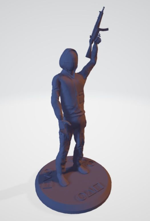Printable Squid Game Statue r/3Dmodeling