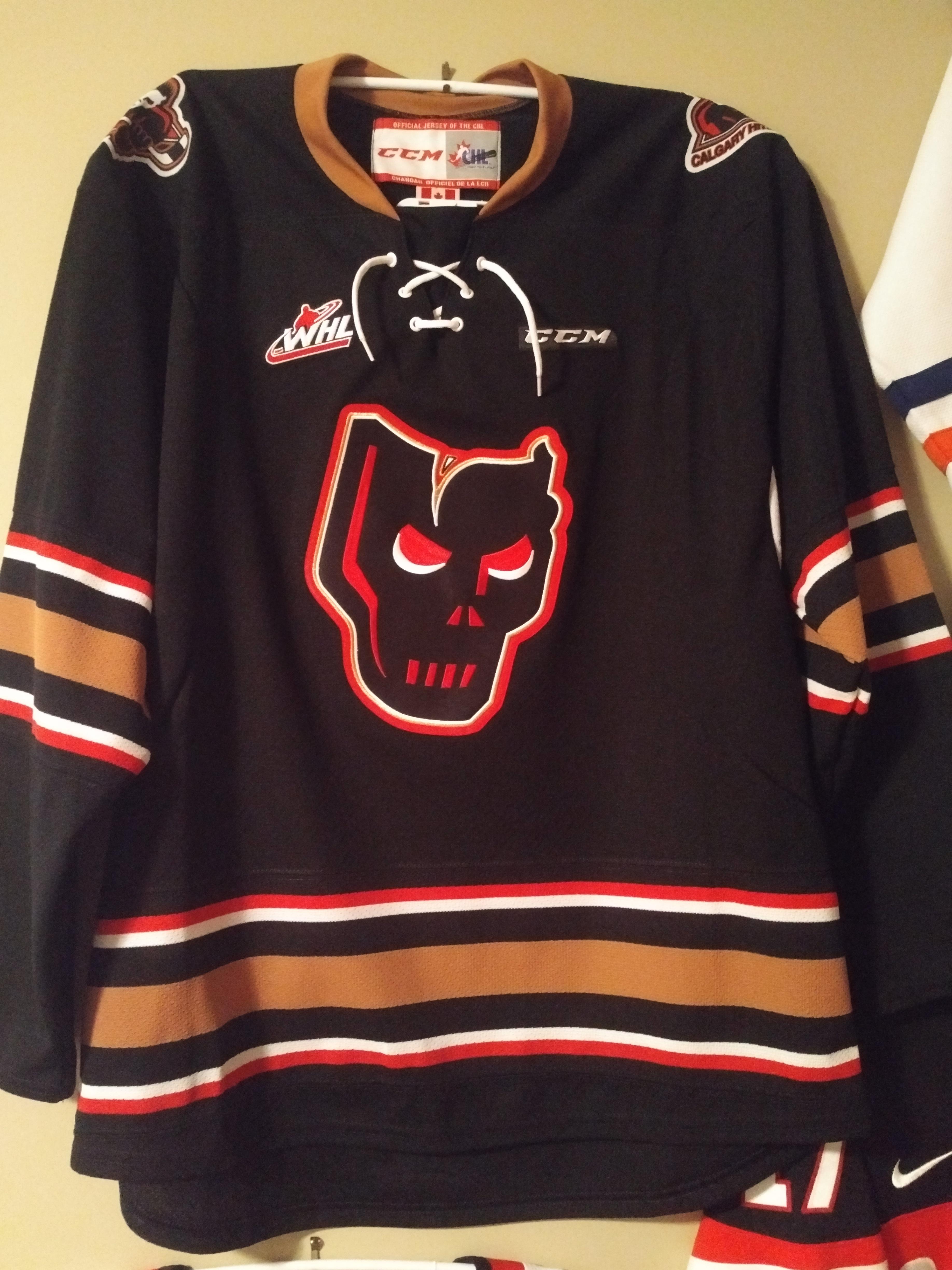Picked up a Calgary Hitmen jersey off kijiji! Love this design! r