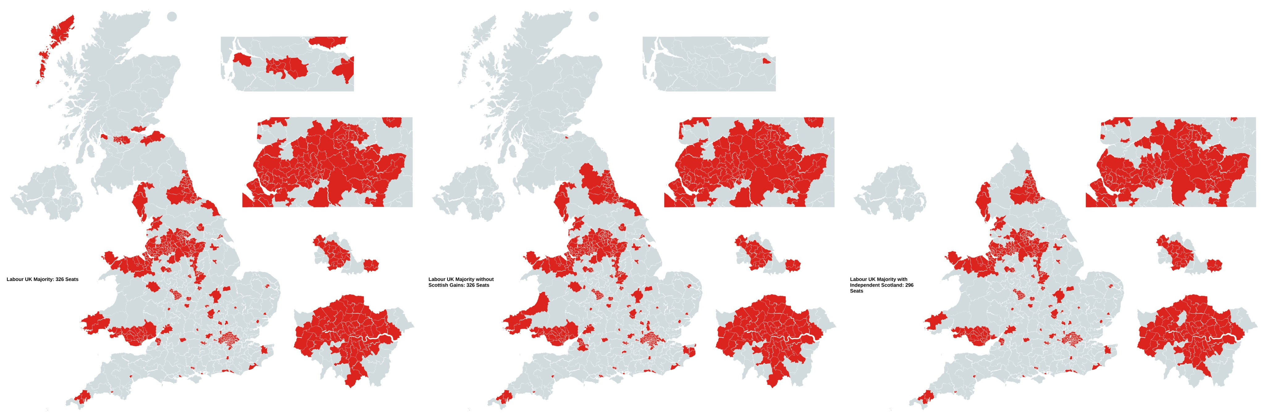 The importance of Scotland Labour majorities with gains in Scotland