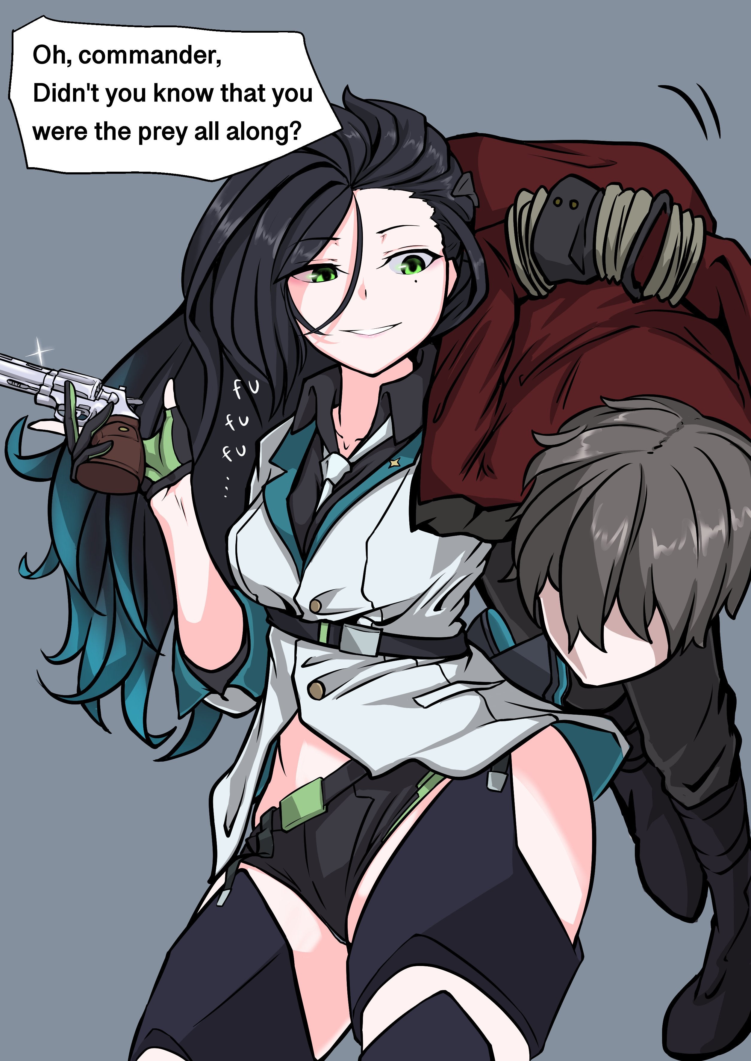 Finally caught. yandere