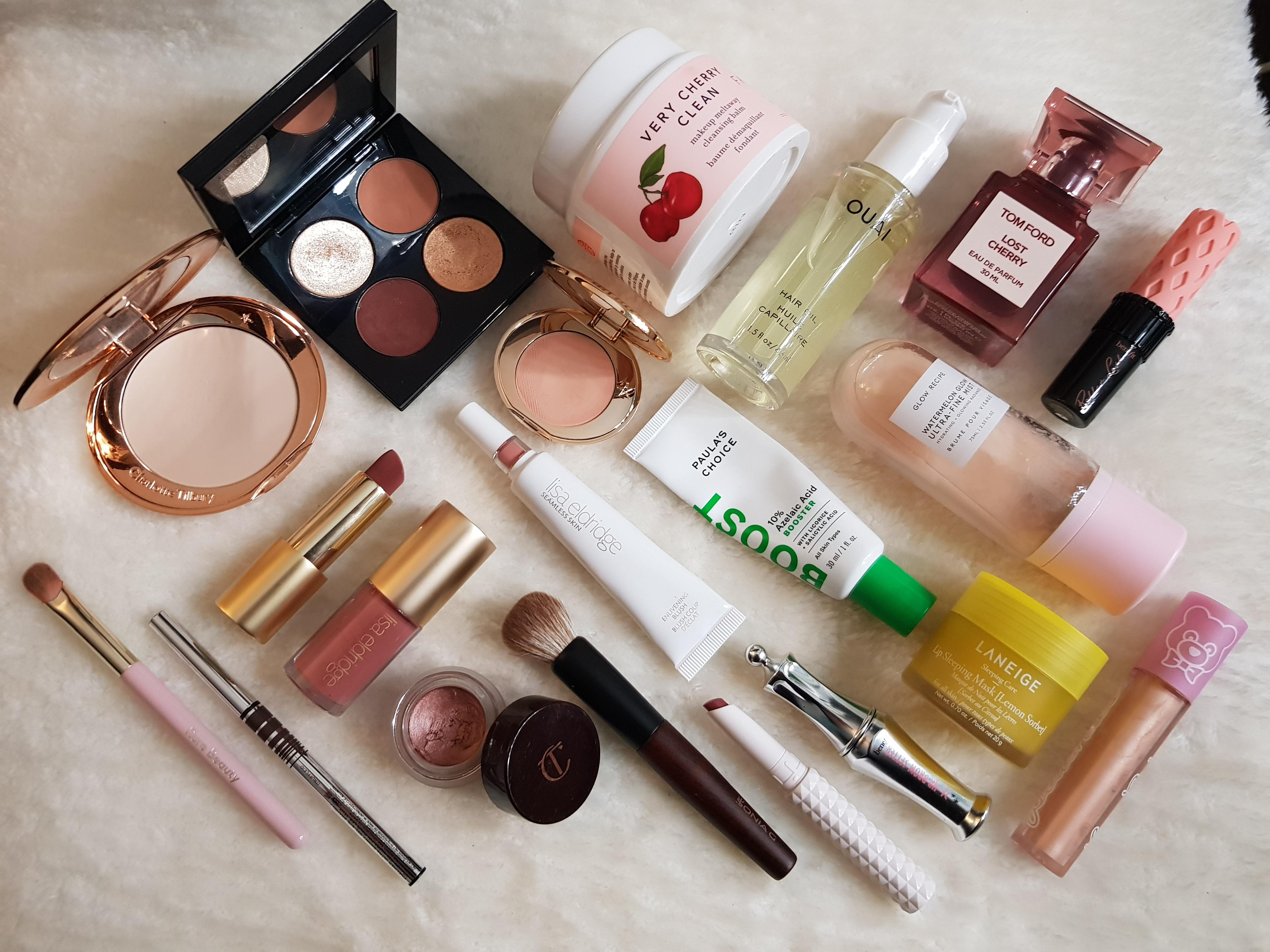 My 2021 best of beauty r/makeupflatlays
