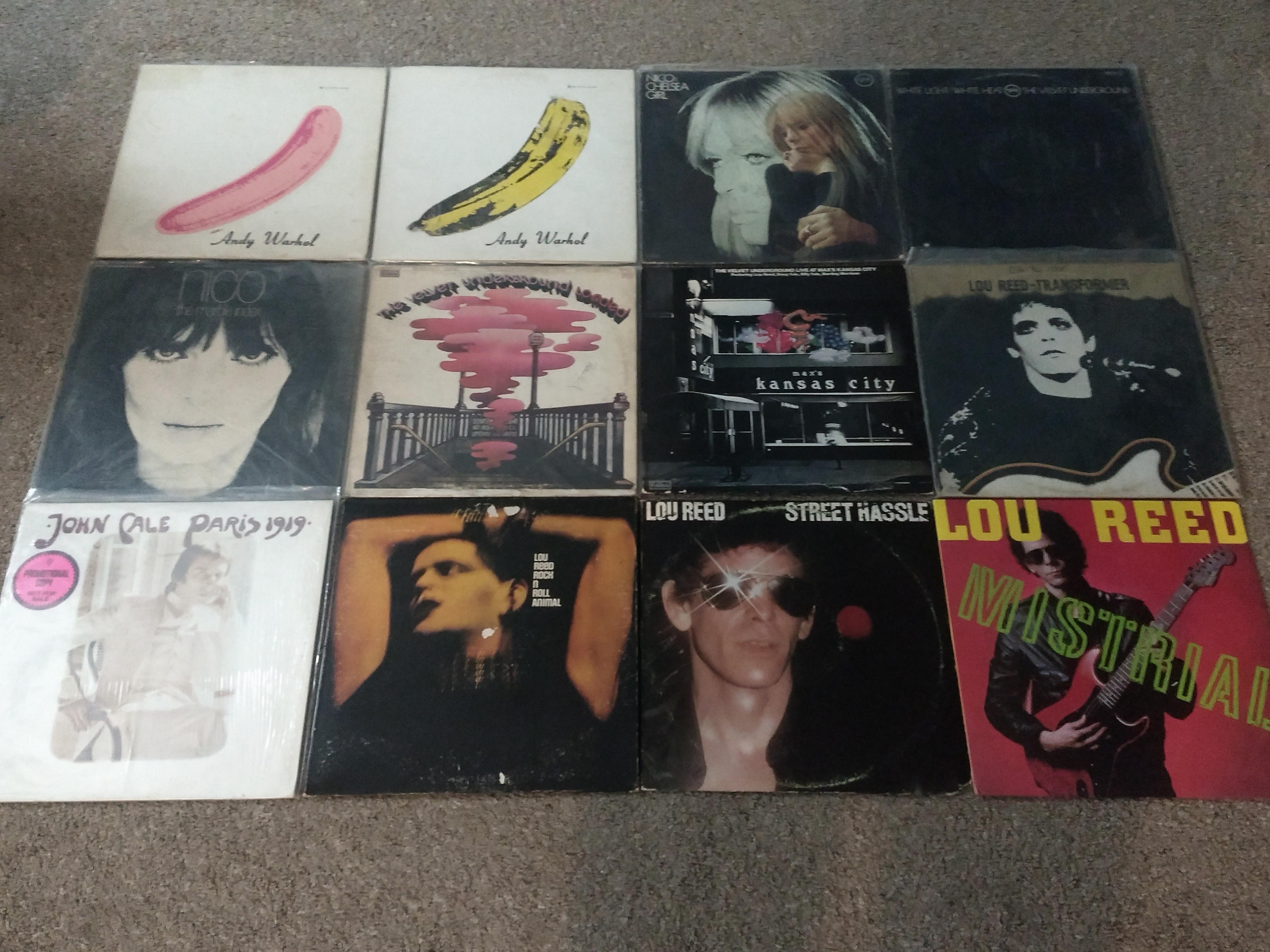 My Velvet Underground collection as of 2/17/2020 r/vinyl