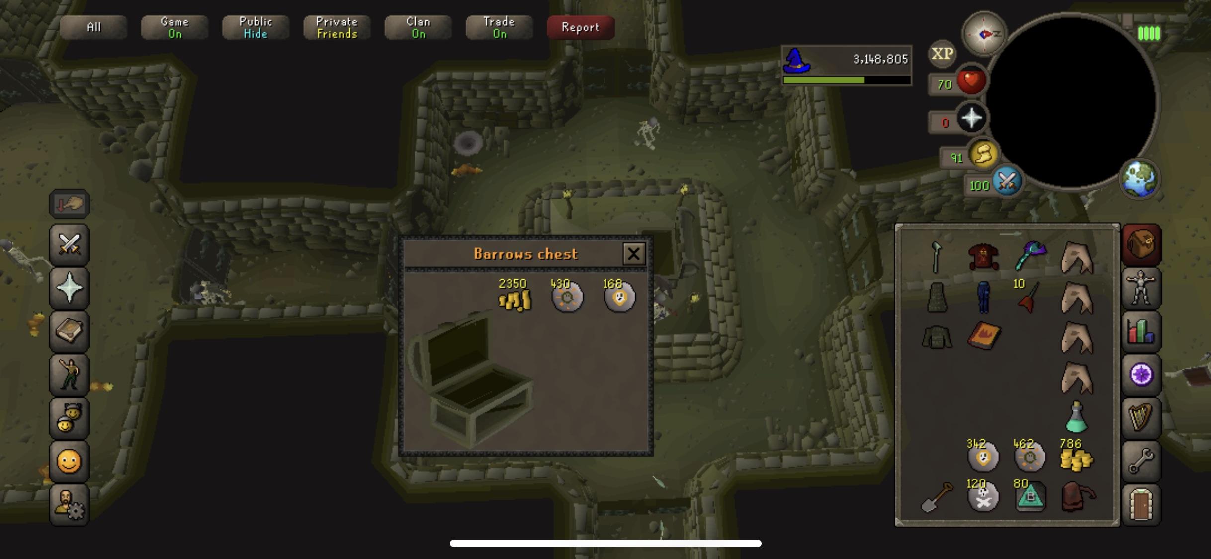 184 Chests still no Barrows Gloves. r/2007scape
