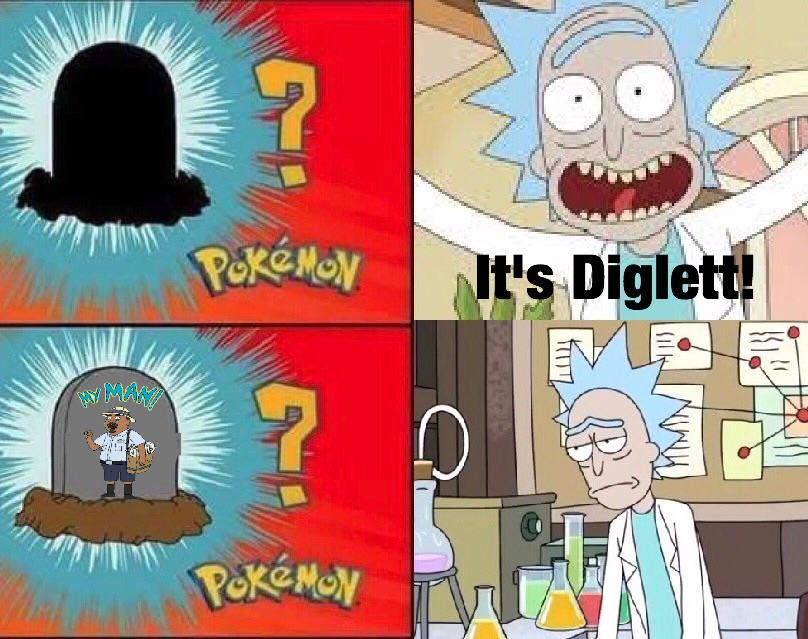 Who's my Pokeman? rickandmorty