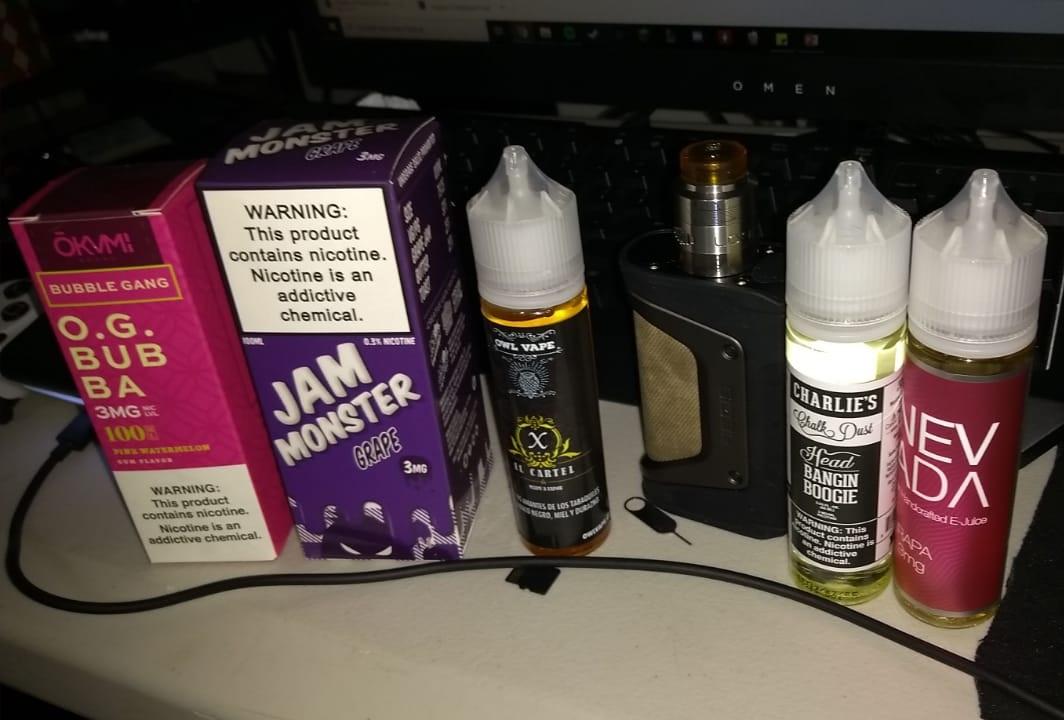 Today's shop to the vape store was quite productive r/Vaping