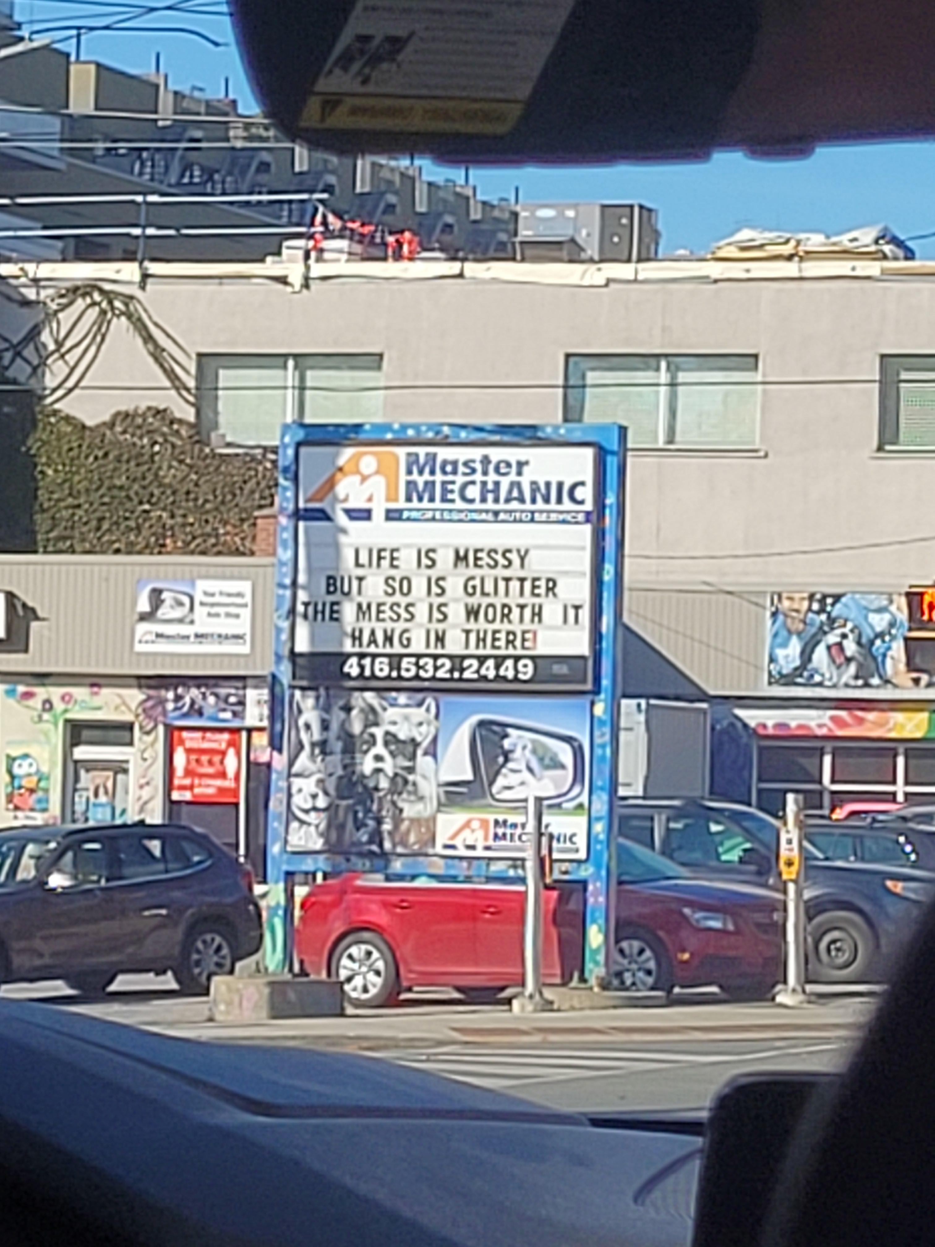 Thank you Master Mechanic for this amazing board at a much needed time