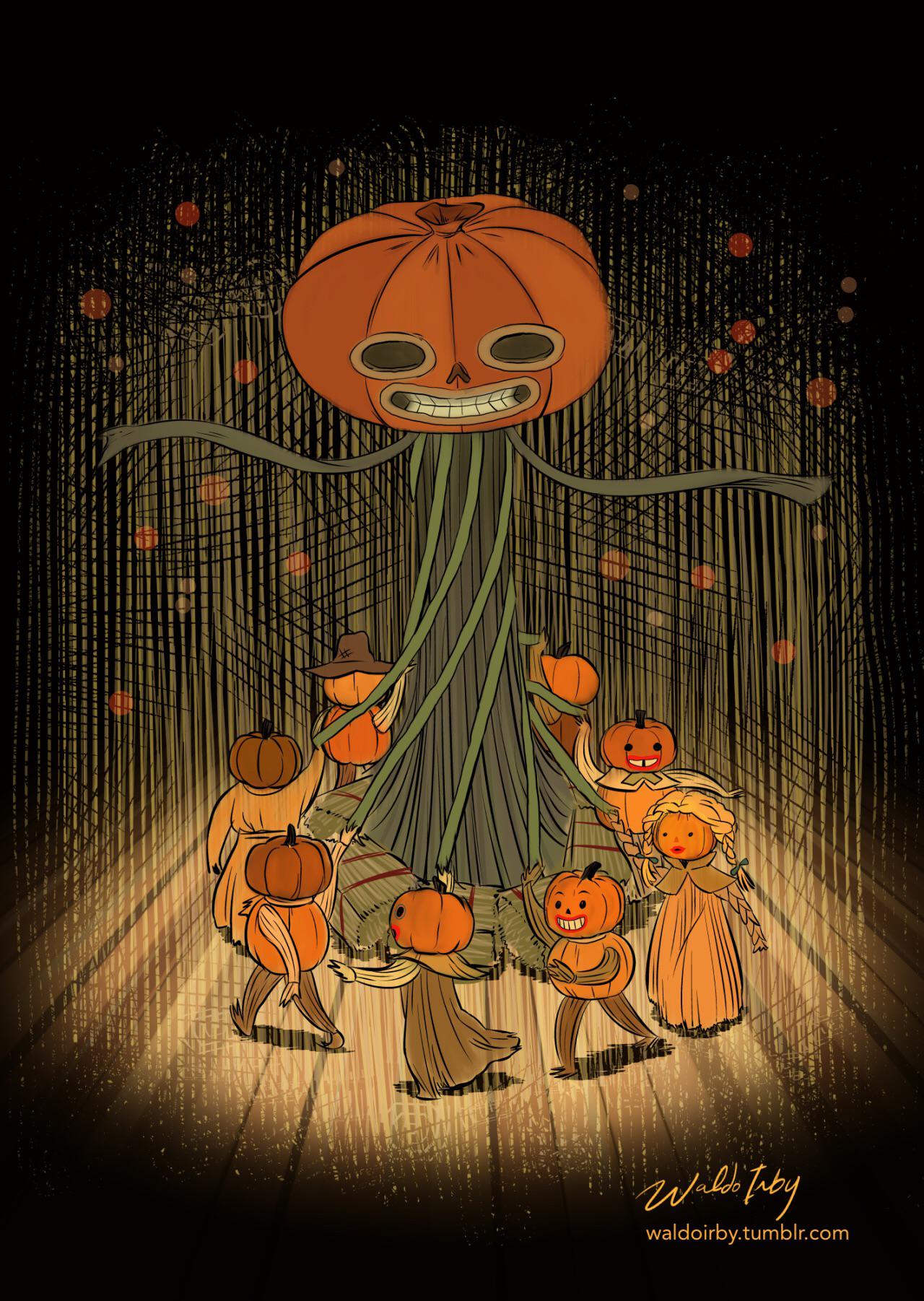 My drawing of Enoch and the Huskin’ Bee (love this episode) r