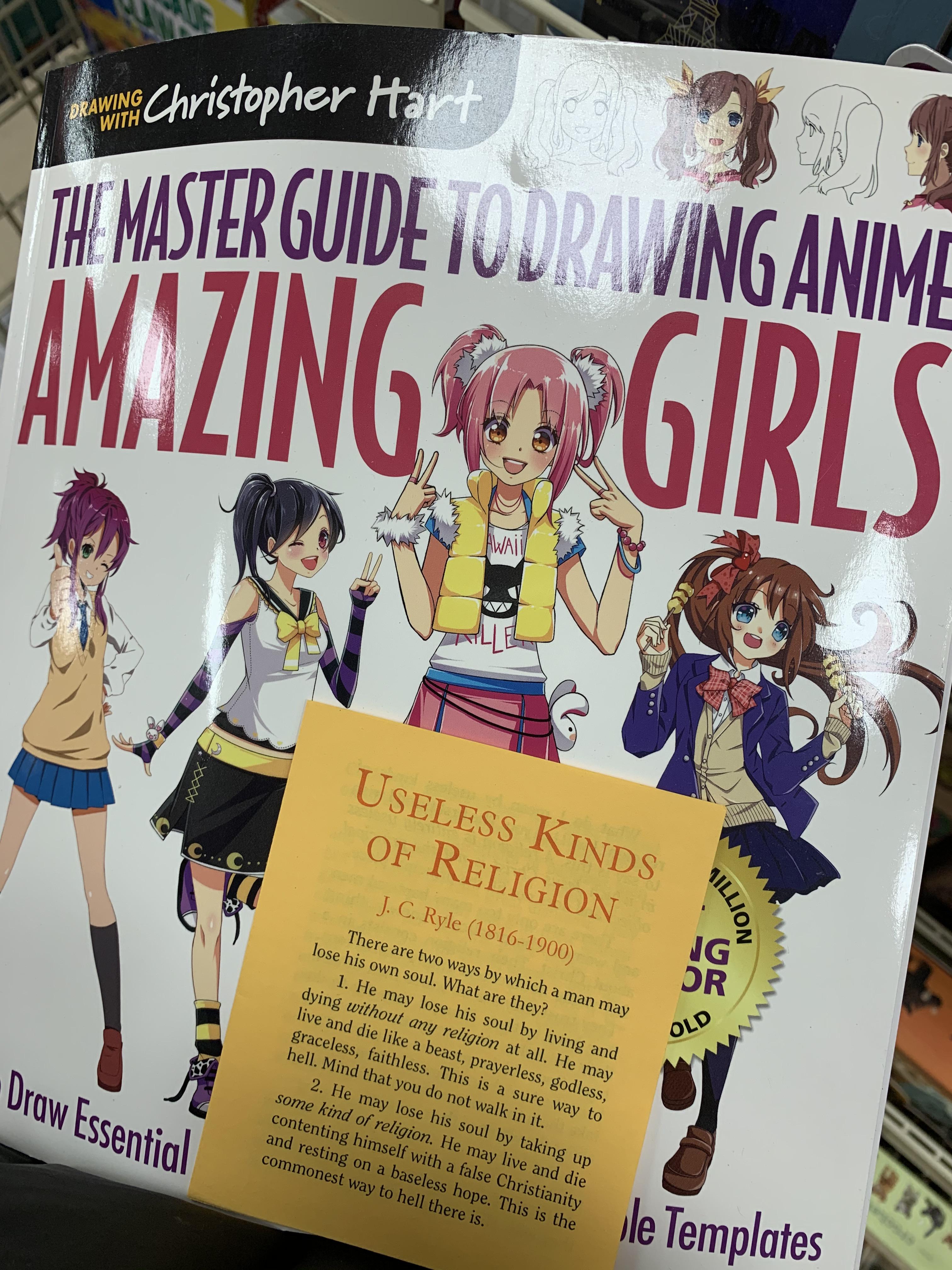 found this pamphlet inside an anime drawing book at michael’s r