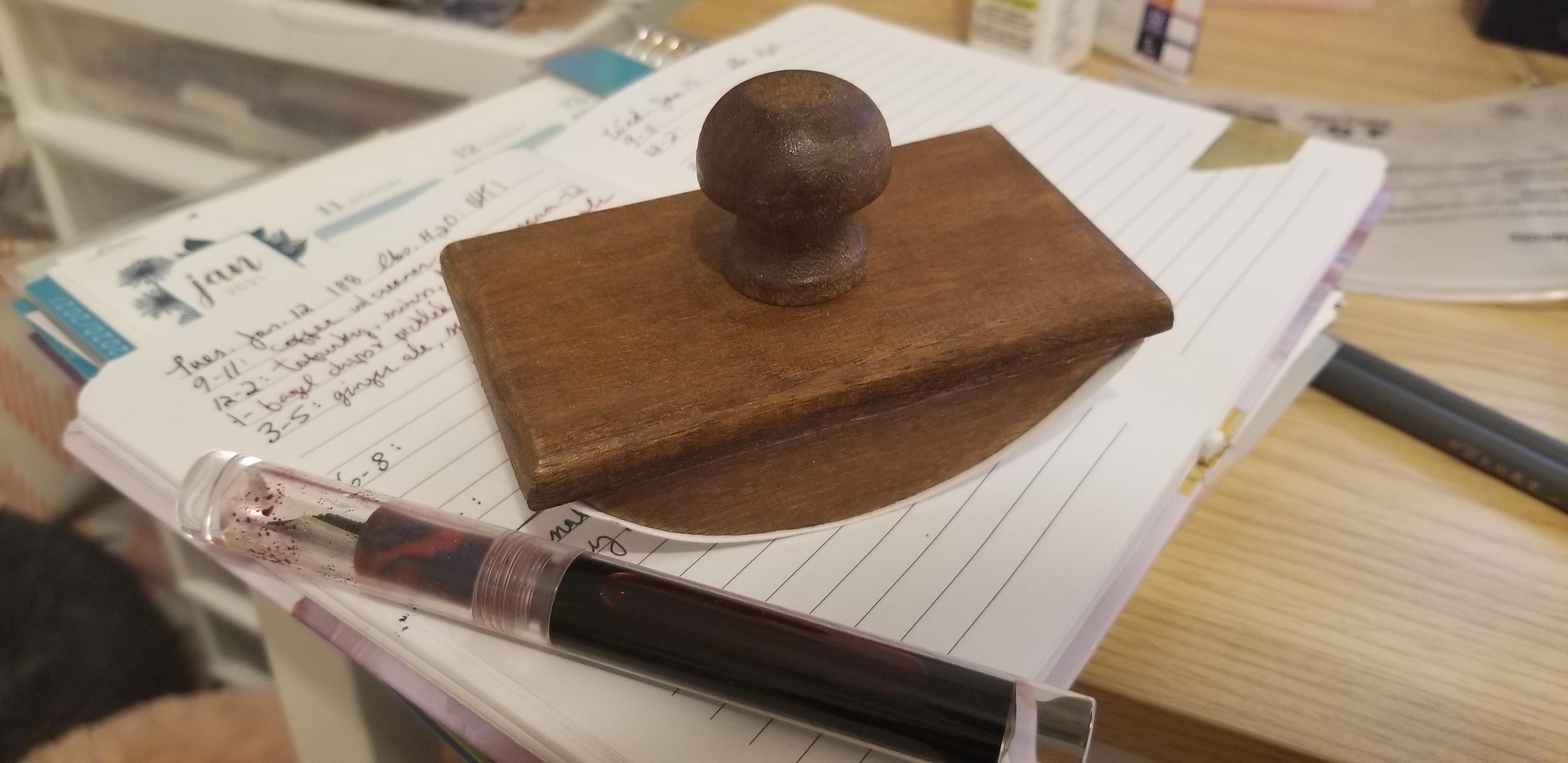 Already love my ink blotter; anyone else use one? r/fountainpens