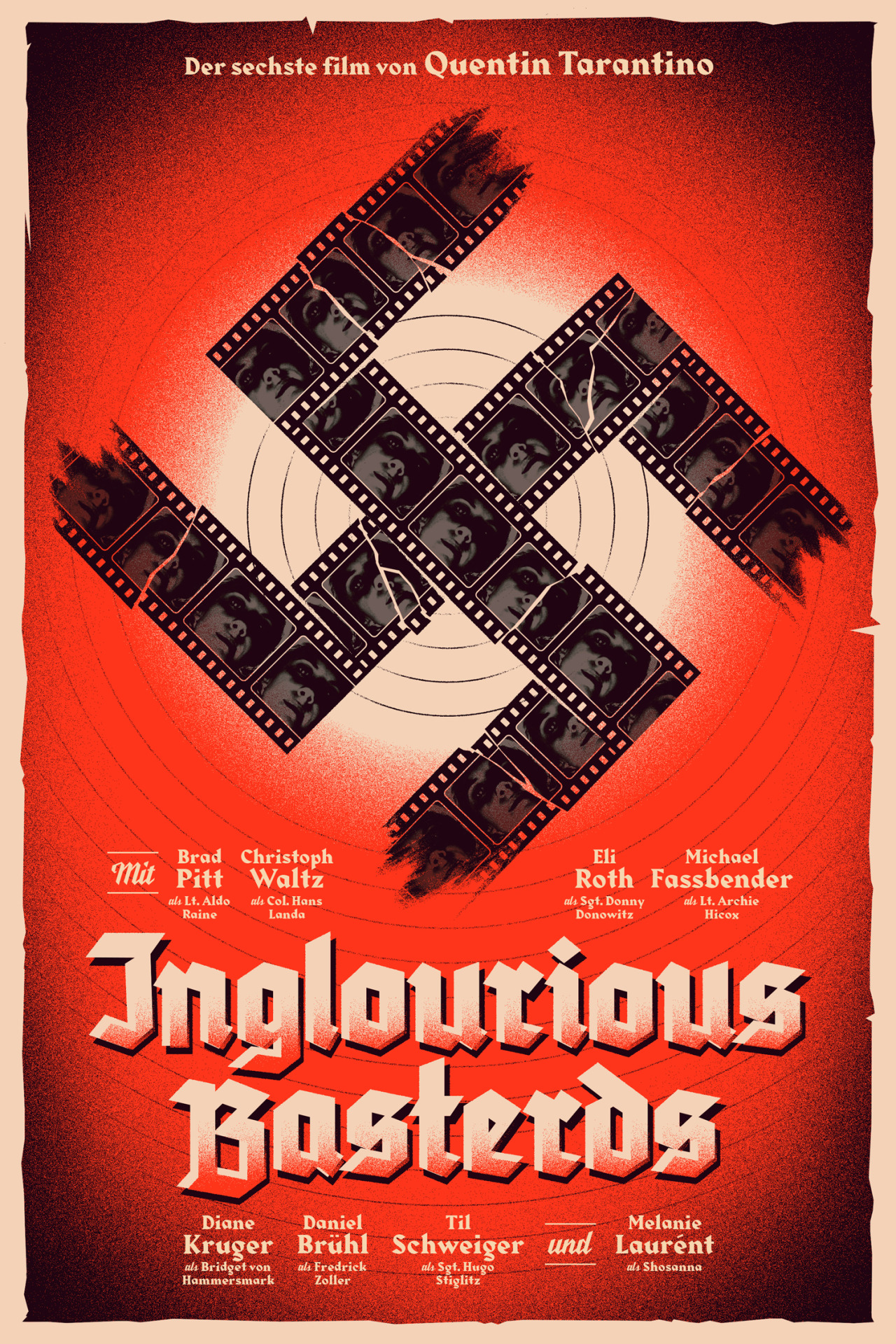 Inglourious Basterds (2009) [1280 x 1920] r/MoviePosterPorn