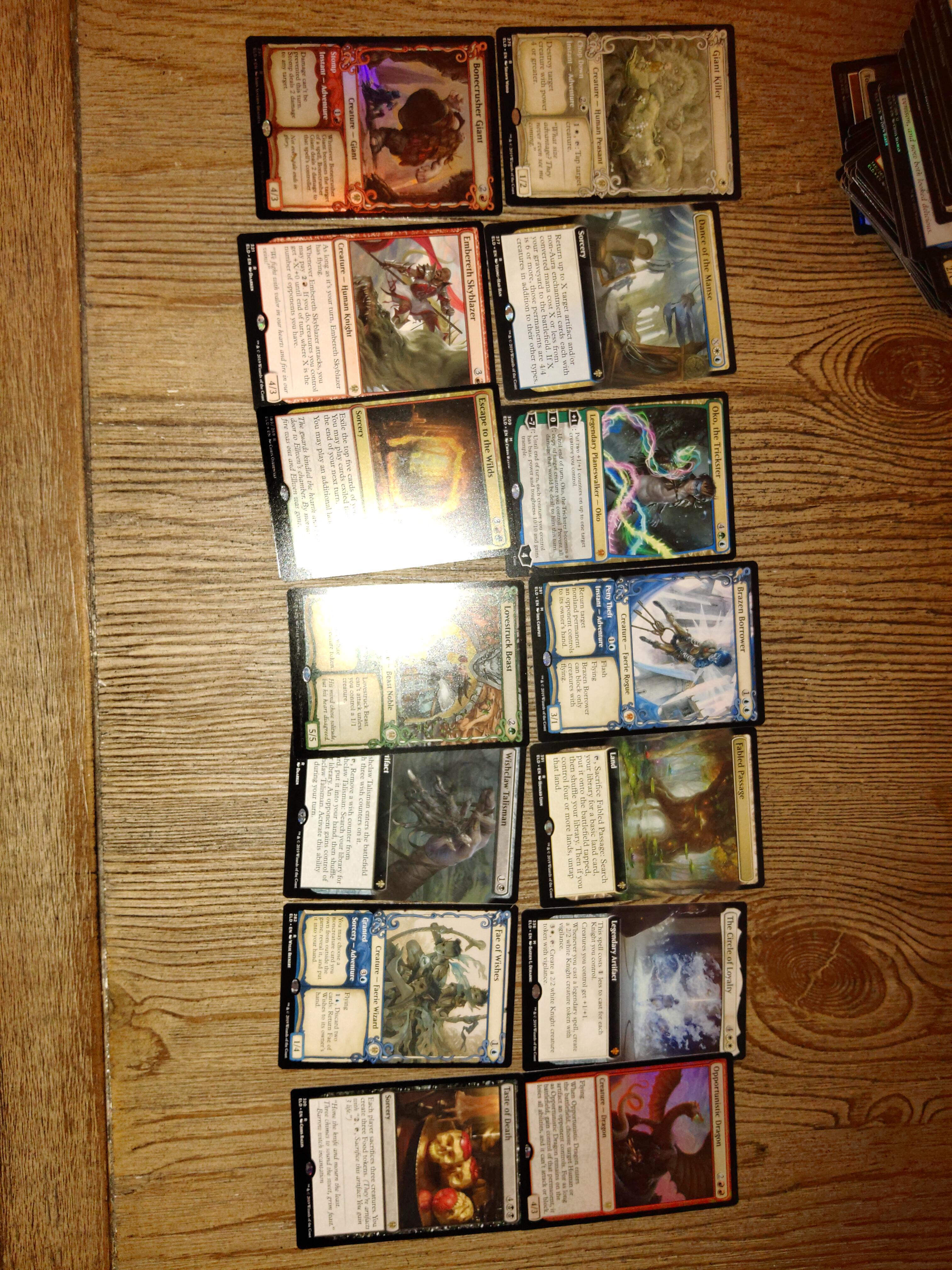 Cracked my 4 collectors boosters that came with the 4 90booster boxes