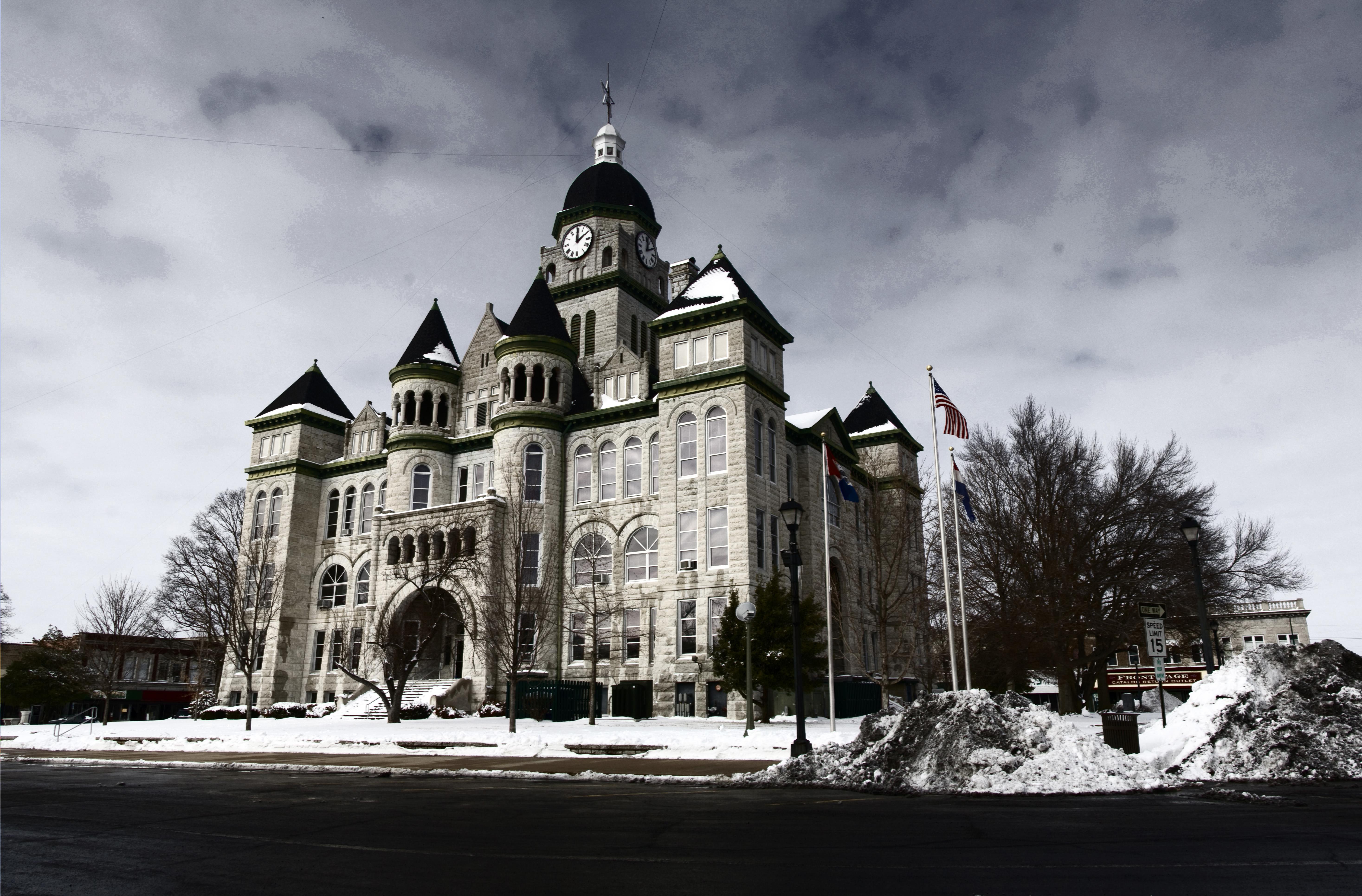 Jasper County Courthouse. Carthage, Missouri. Designed by Max A. Orlopp