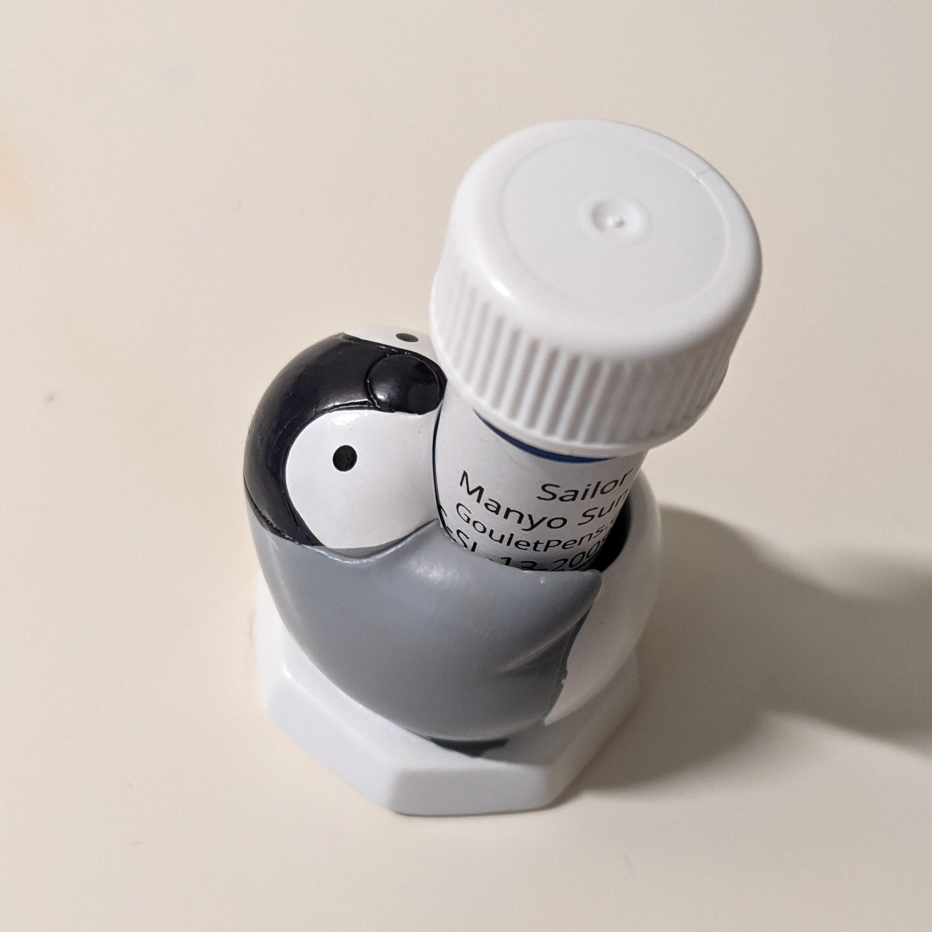 Toothbrush holder doubles as the cutest ink sample holder. Best 1.50