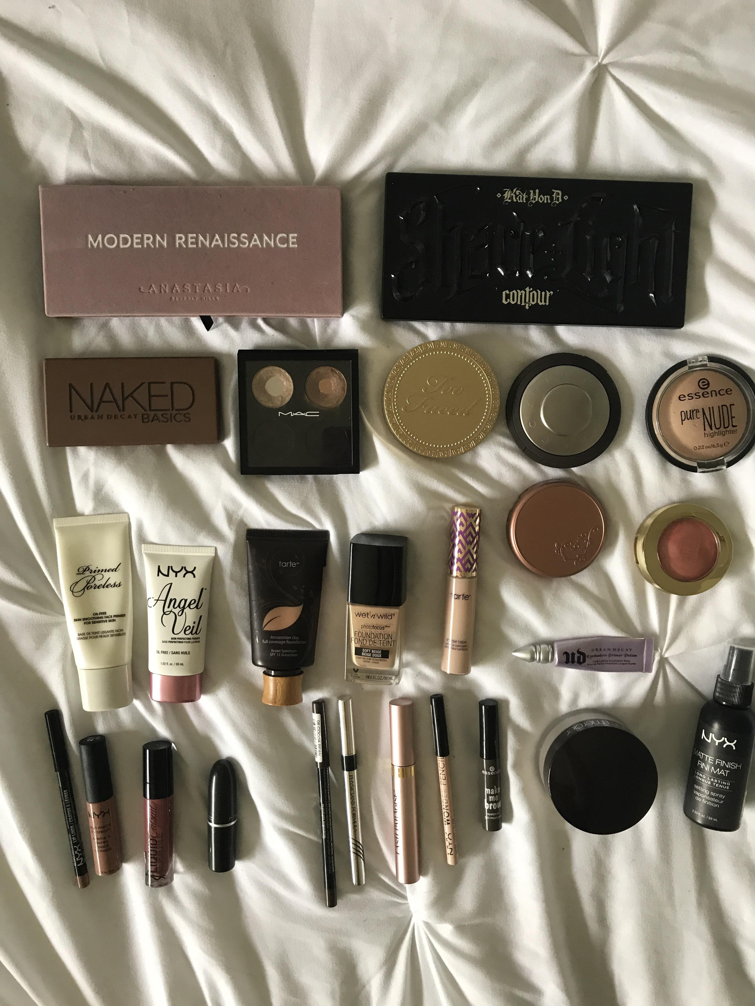 My makeup collection ) r/makeupflatlays